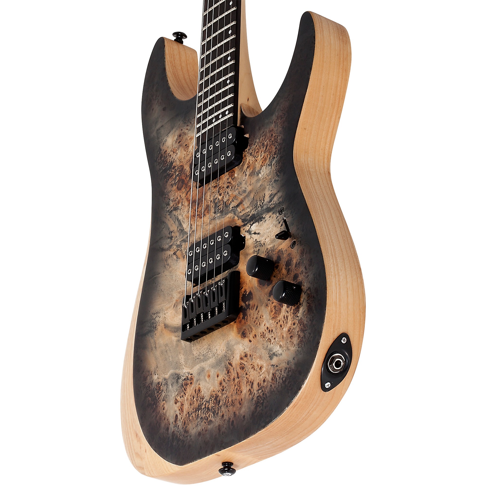 Schecter Reaper-6 レフティ Schecter Reaper-6 FR-S Left-Handed - Satin Charcoal Burst