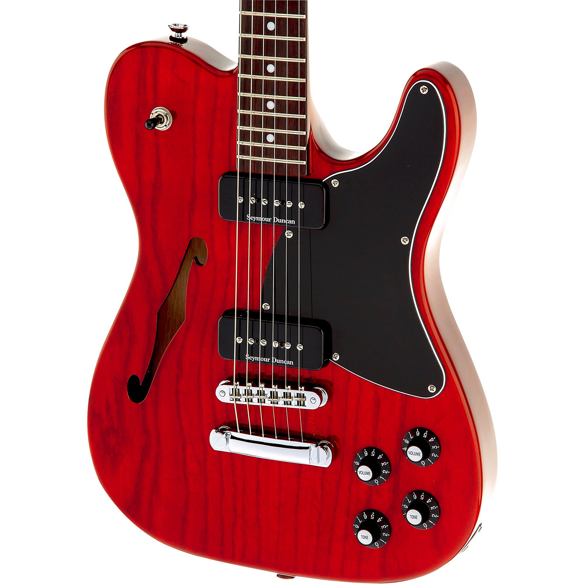 ギター MJT Telacaster Thineline body MJT Fender Thinline Telecaster Body - Sunburst Nitro Relic
