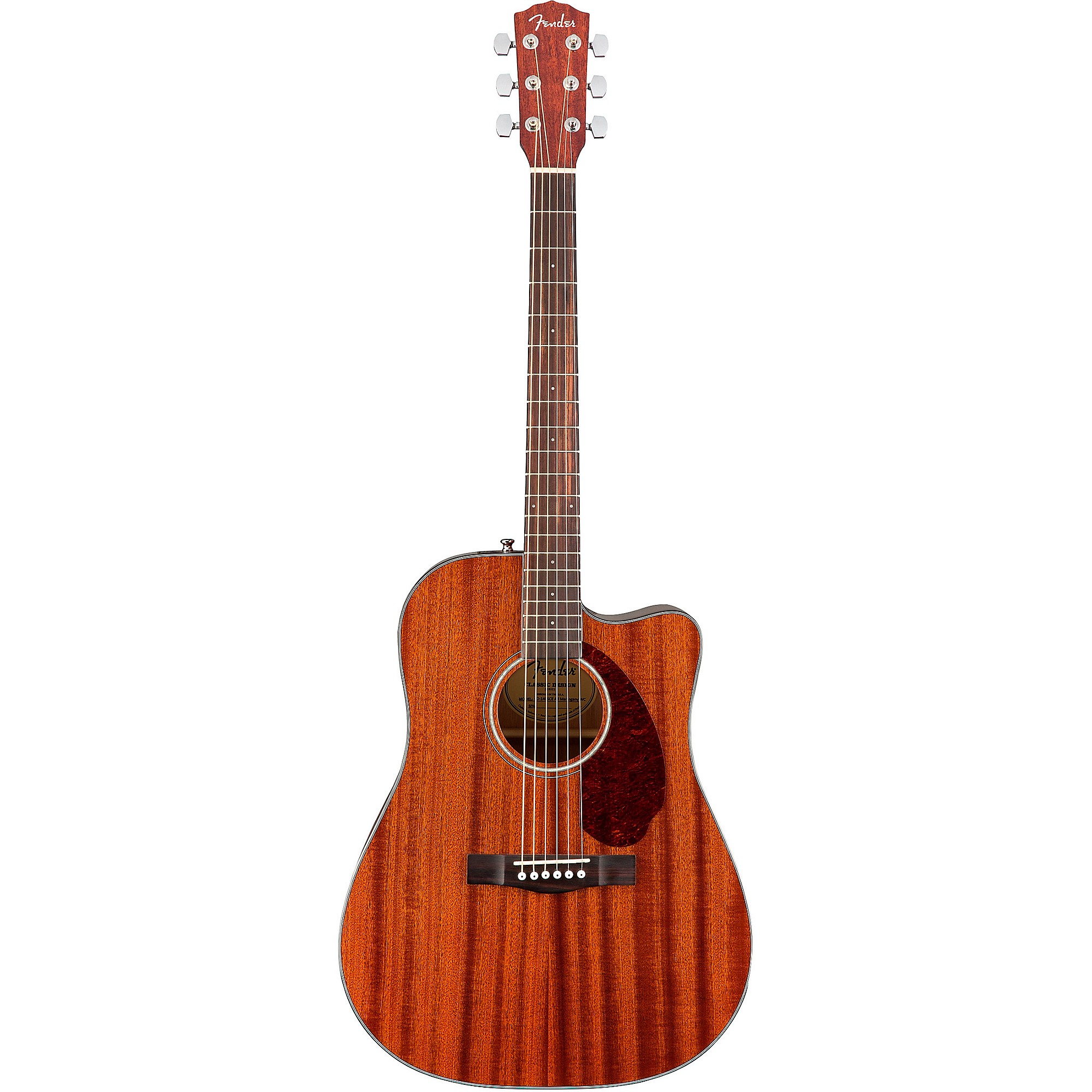 ギター Fender CD-140SCE mahogany Fender CD-140SCE All-Mahogany Dreadnought Acoustic-Electric Guitar