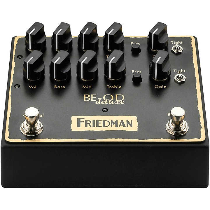 Friedman Friedman BE-OD Deluxe Dual Brown Eye Overdrive Effects Pedal