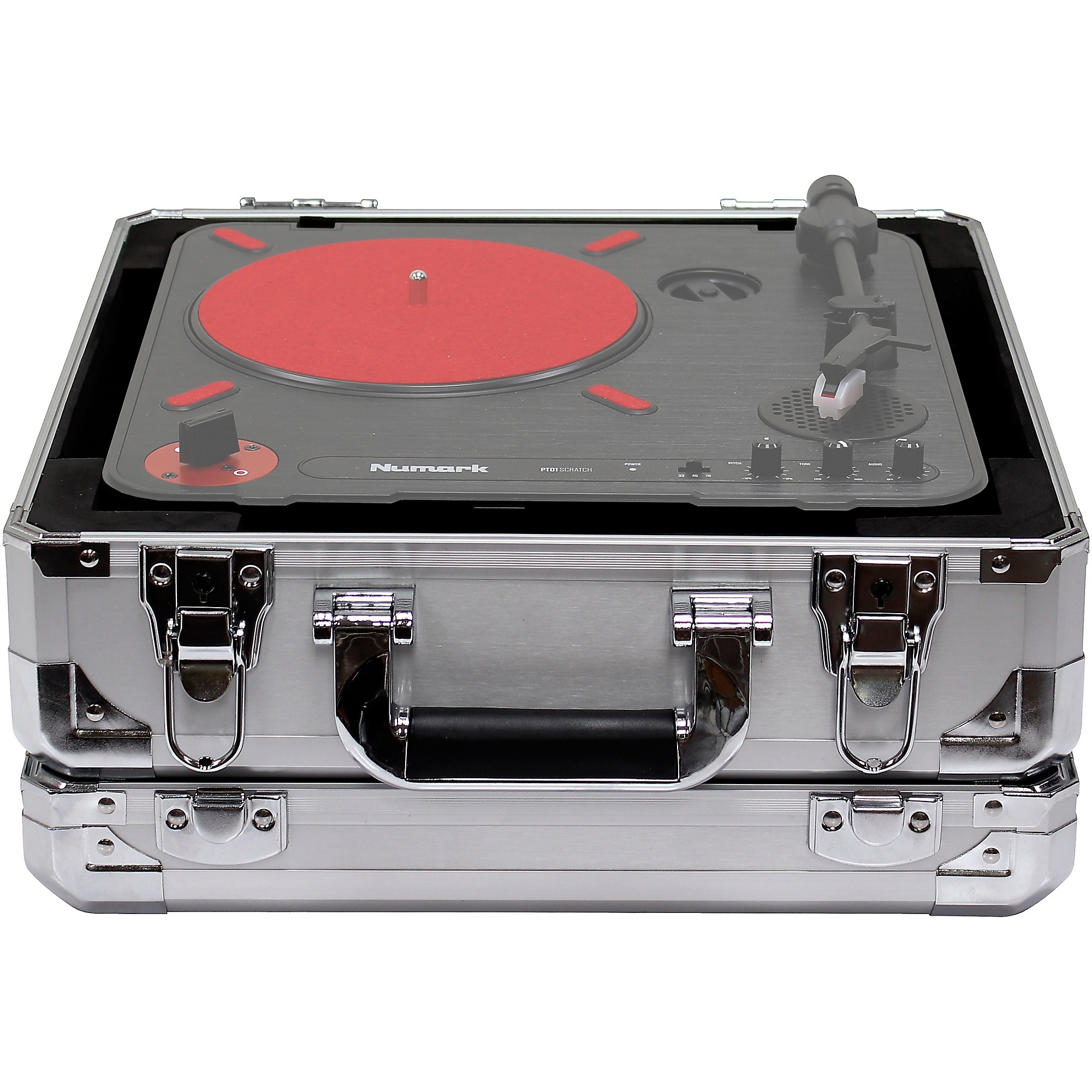 Odyssey KPT01SIL Silver PT01 Scratch Portable Turntable Case