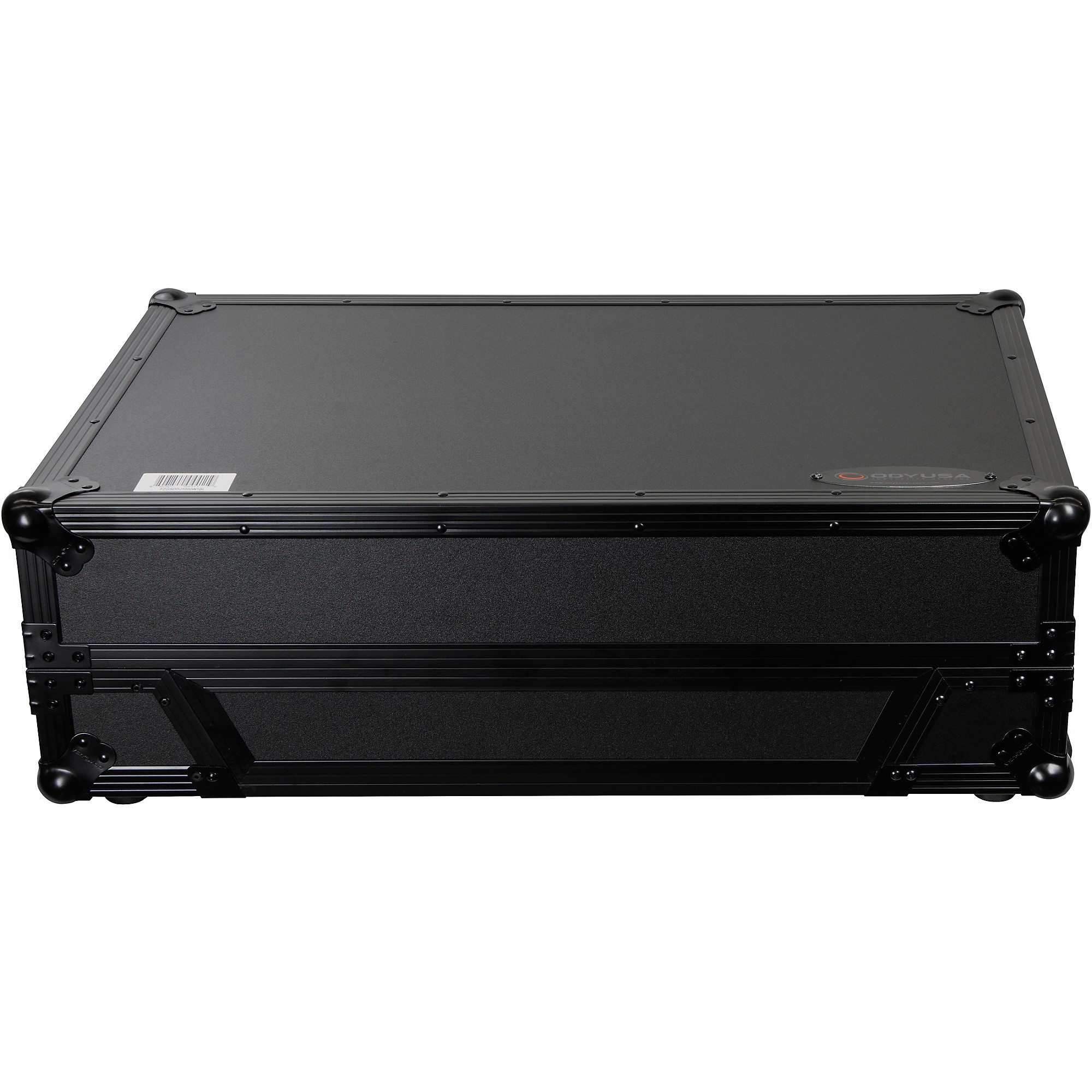 Odyssey FZGSDJ808W2BL Black Label Glide Style Flight Case for DDJ