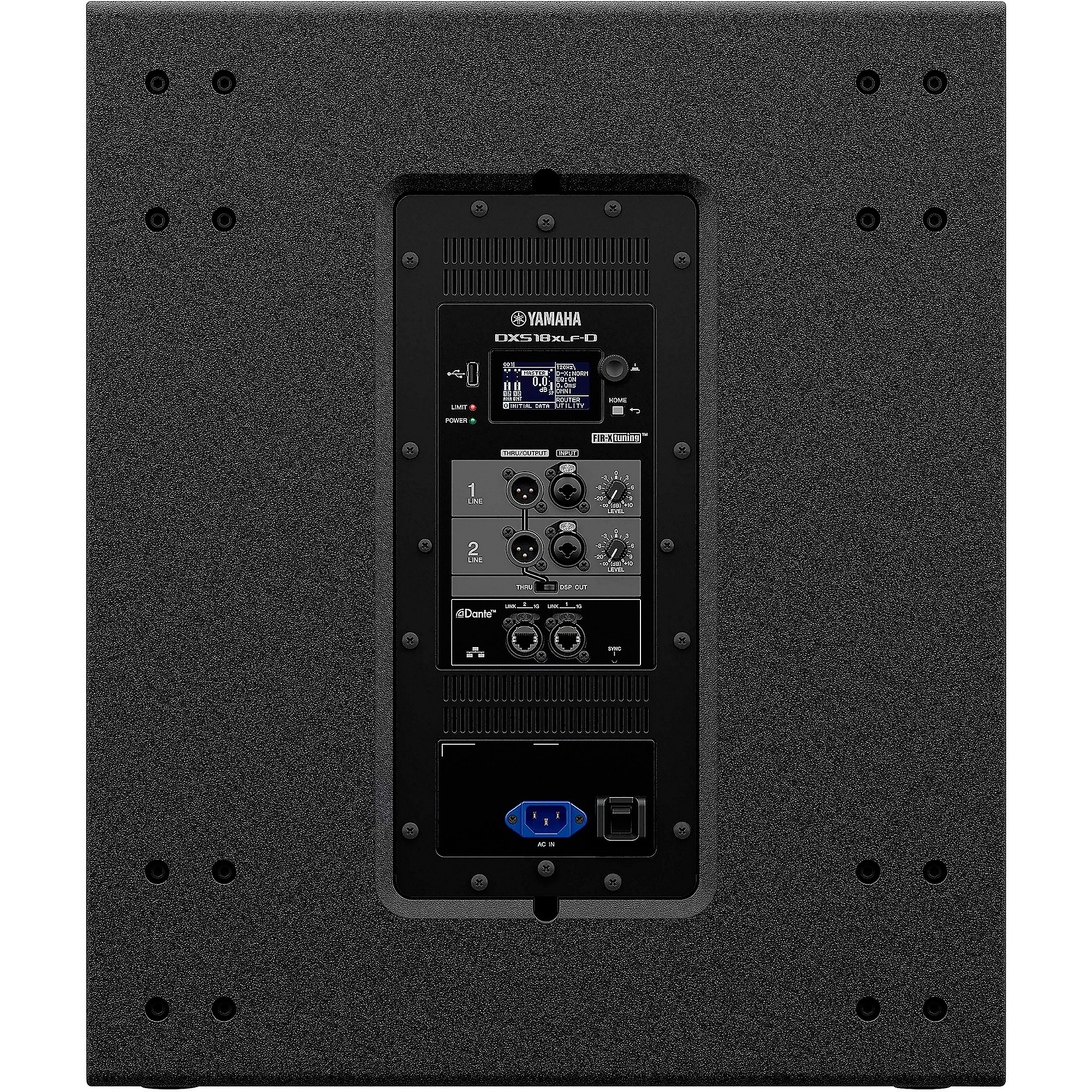 Yamaha DXS18XLF-D 1,600W Powered Subwoofer With Dante Music Arts