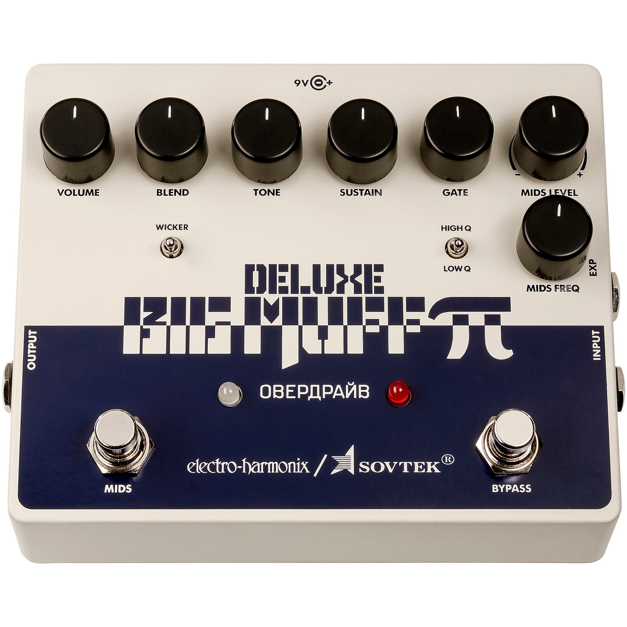 ギター Electro-Harmonix Big Muff Electro-Harmonix Sovtek Deluxe Big Muff Pi Distortion/Sustainer