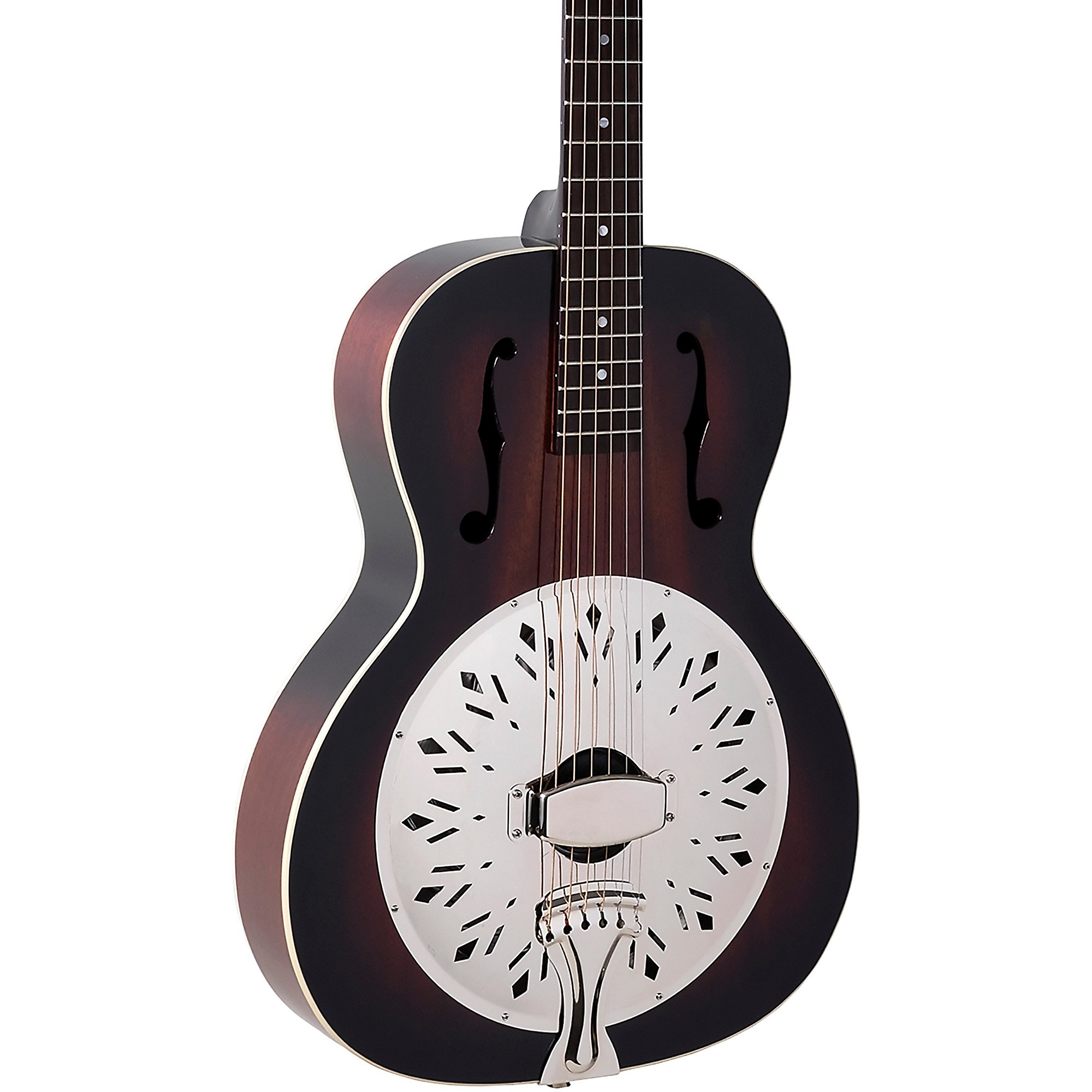 Solid body online resonator guitar