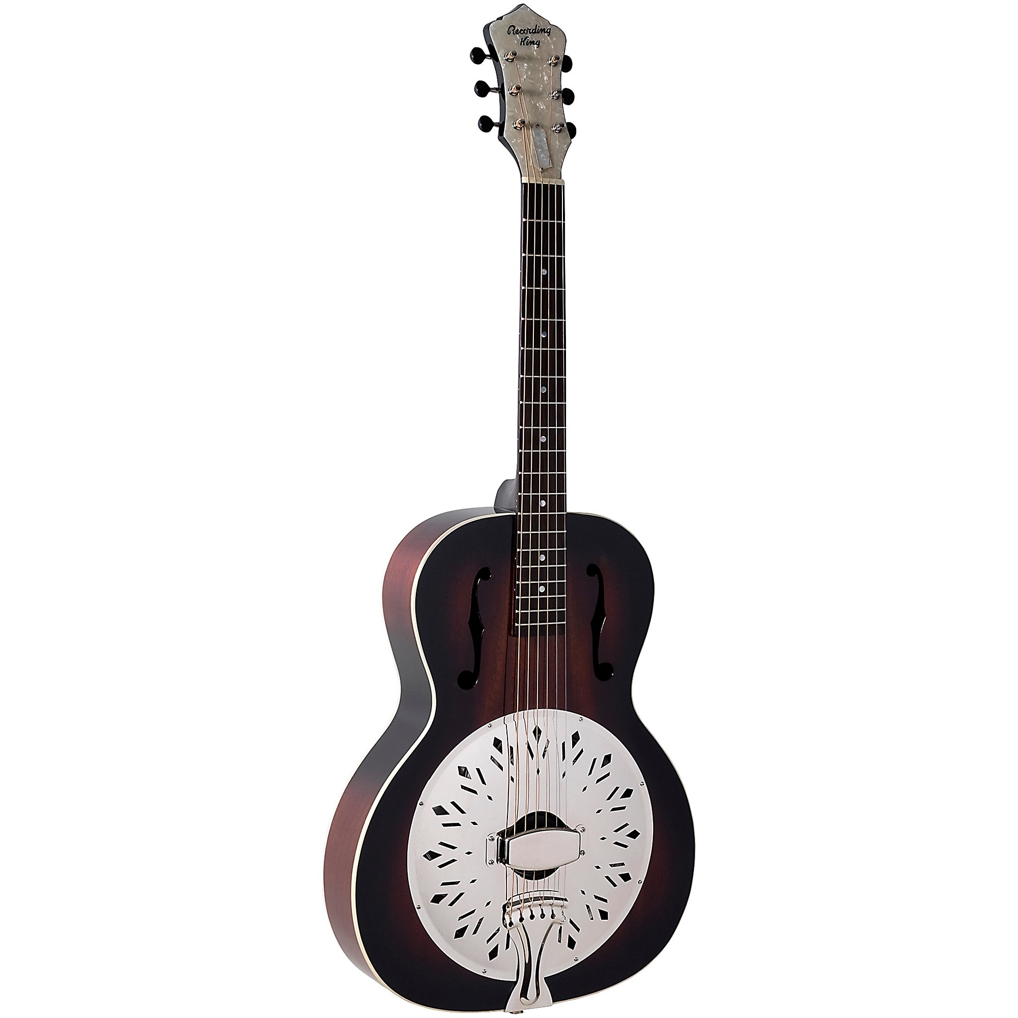 Recording King RR-41-VS Rattlesnake Wood Body Resonator