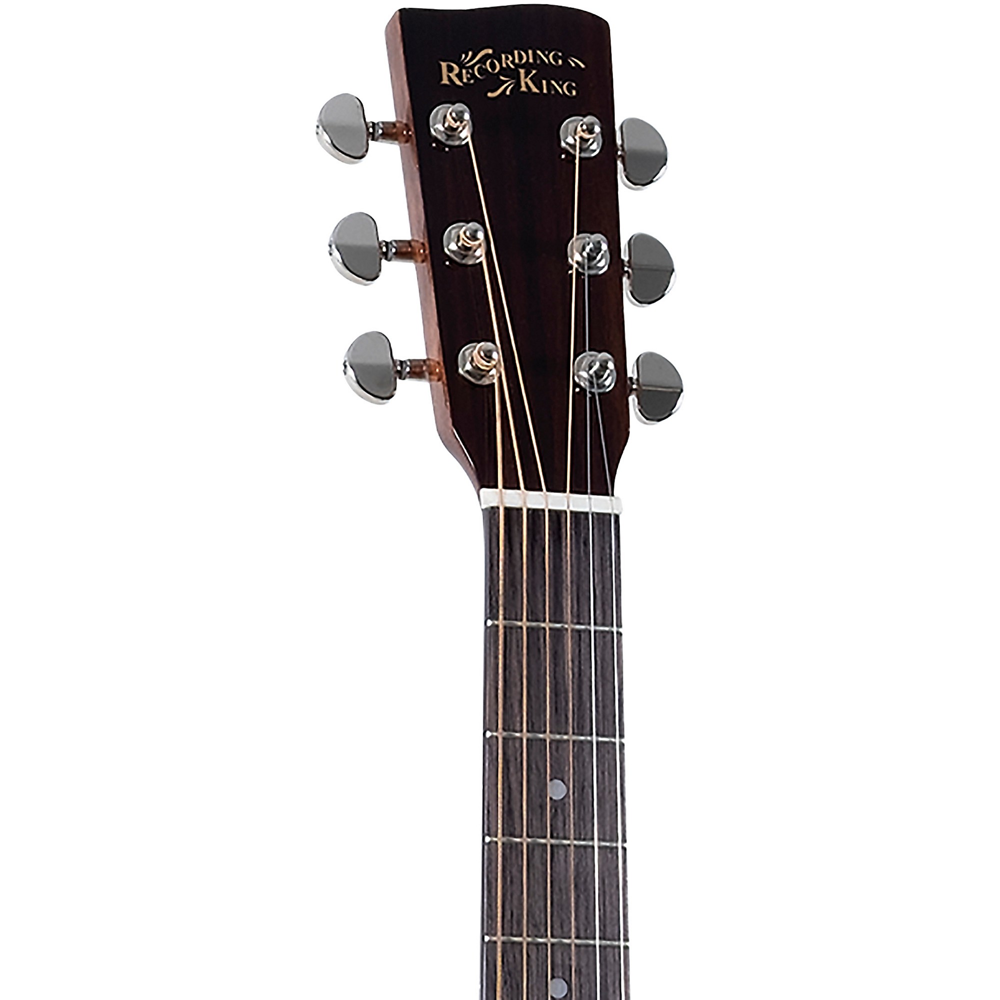 Recording King RD-G6-CFE5 Solid Top Dreadnought Cutaway