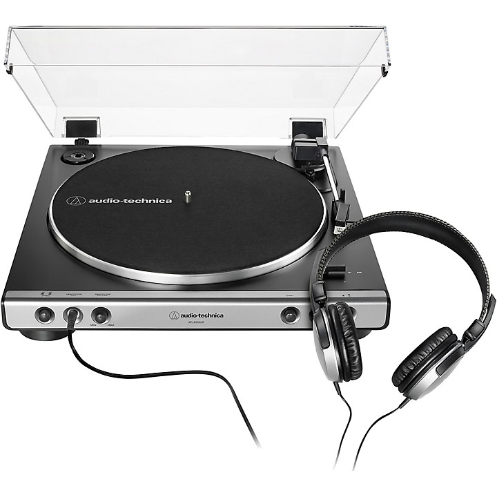 Audio-Technica Gray Record Players