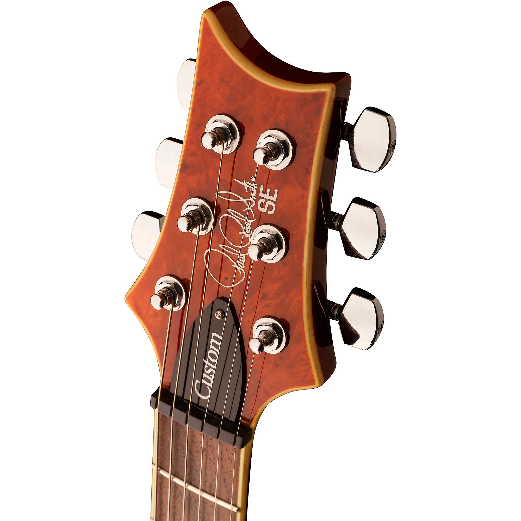 ギター Paul Reed Smith SE Custom 24 Walnut Burl PRS SE Custom 24 Exotic Top Laurel Burl Limited Edition