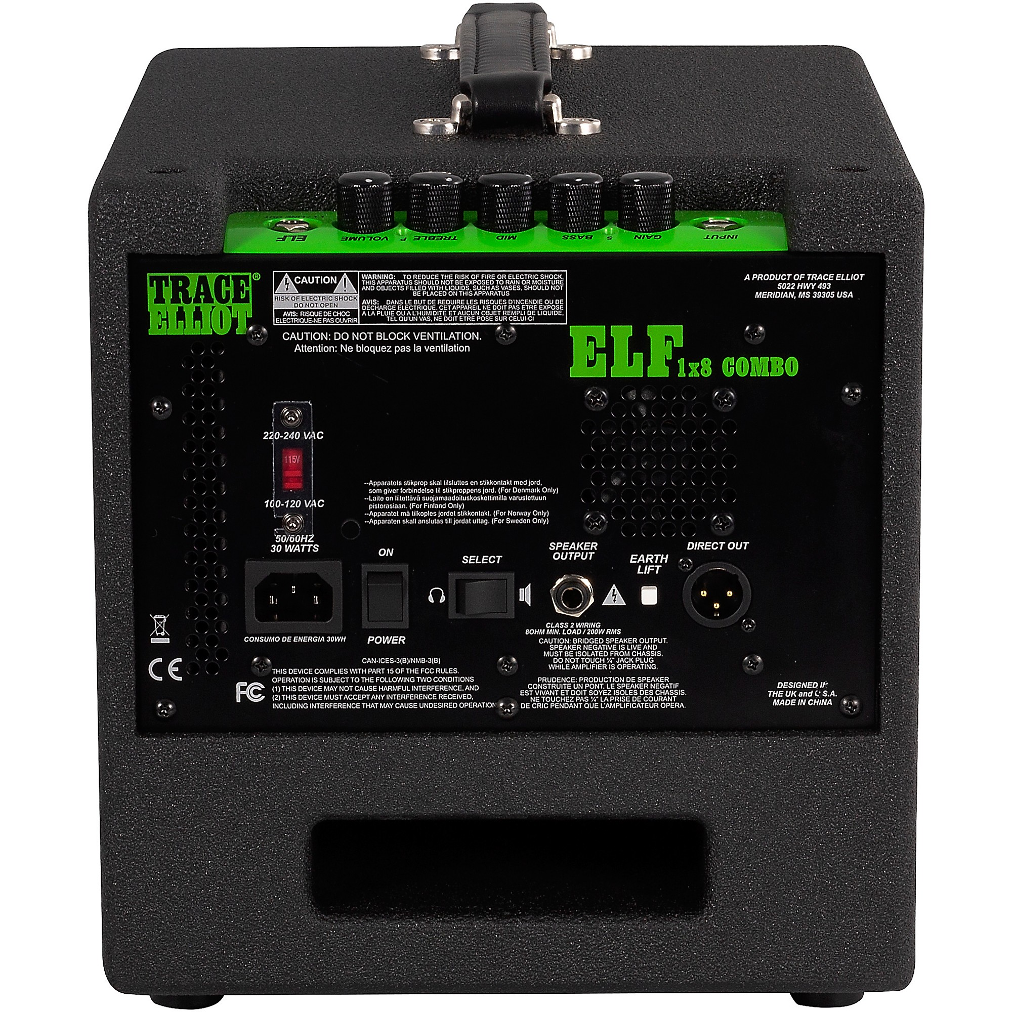 Trace Elliot ELF 200W 1x8 Bass Combo Amp | Music & Arts