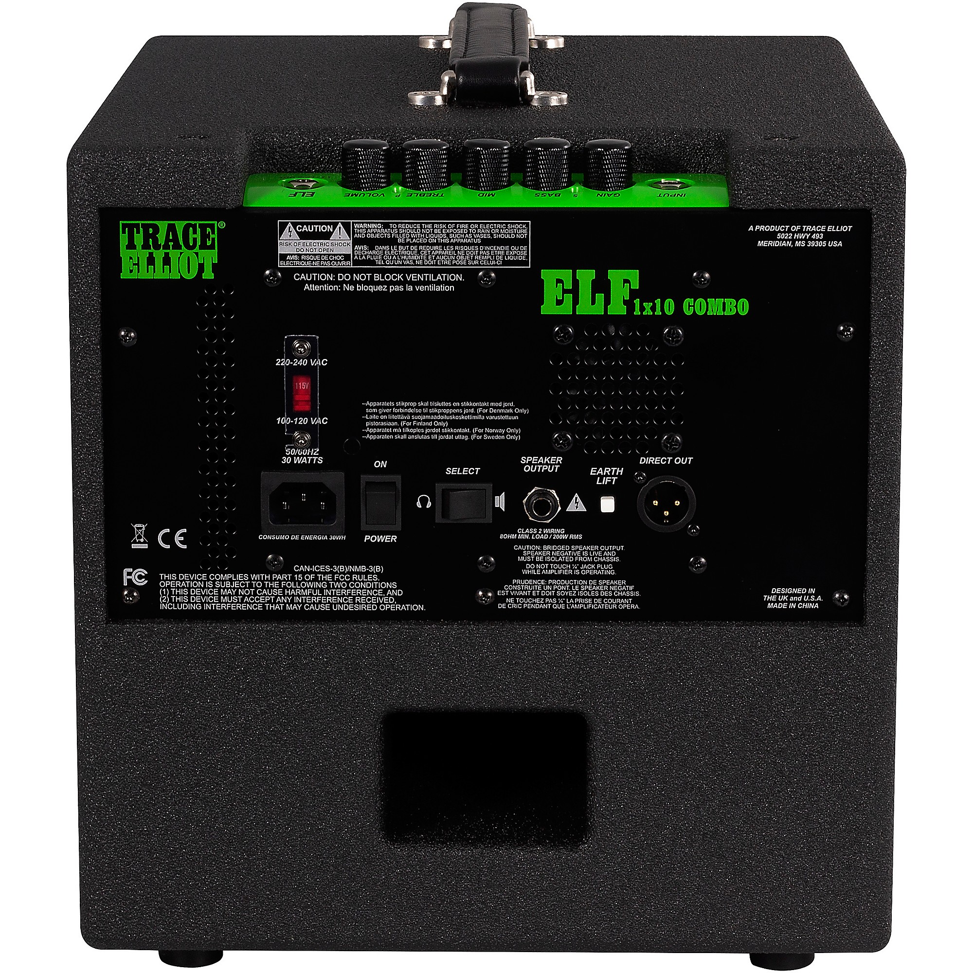 Trace Elliot ELF 200W 1x10 Bass Combo Amp | Music & Arts