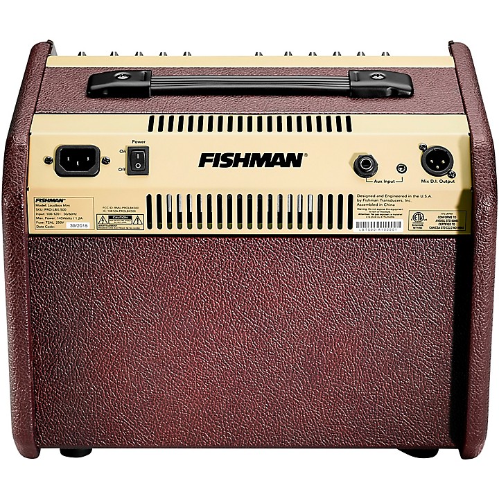 Fishman Loudbox Mini 60W 1x6.5 Acoustic Guitar Combo Amp With 