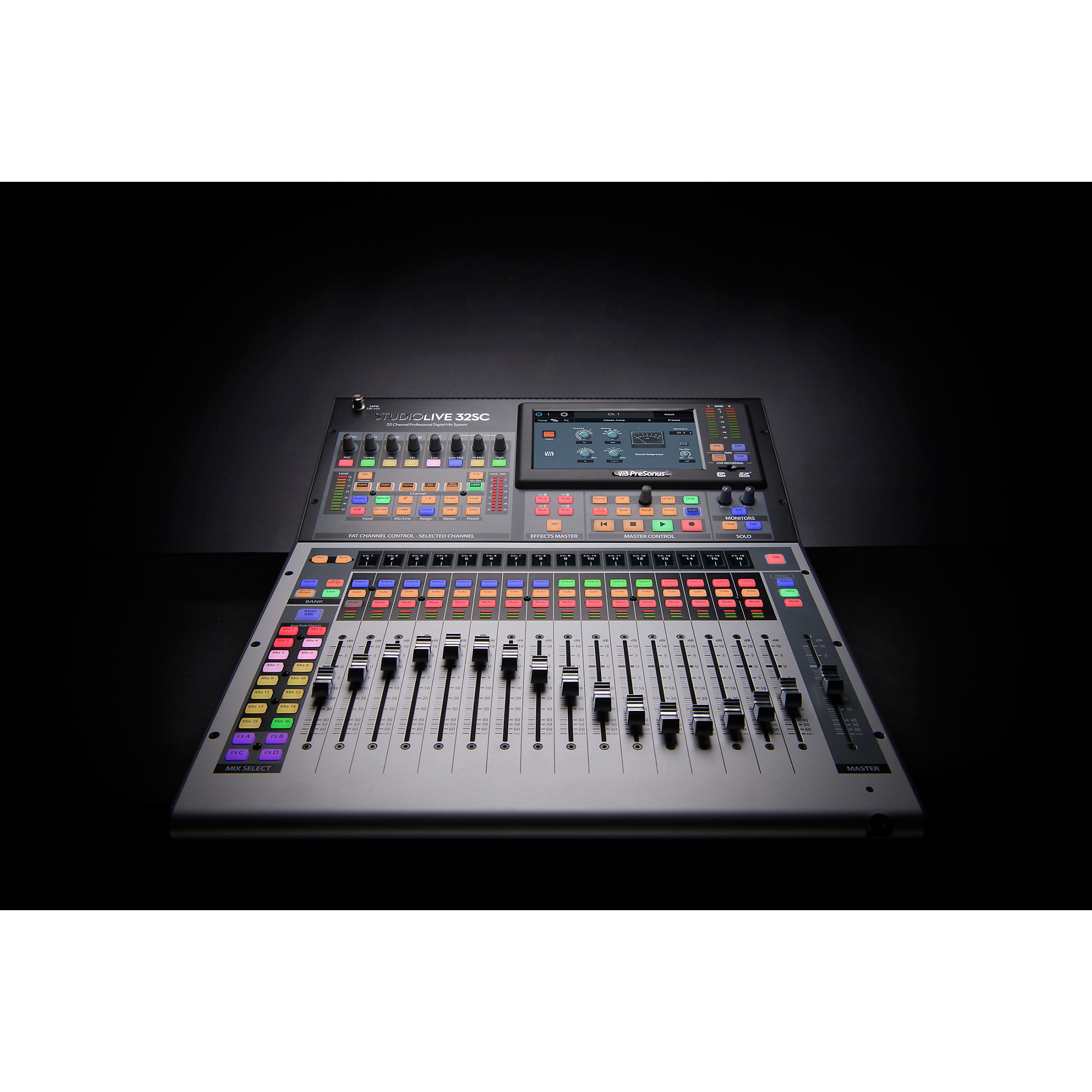 PreSonus StudioLive 32SC Series III Digital Mixer With Fender