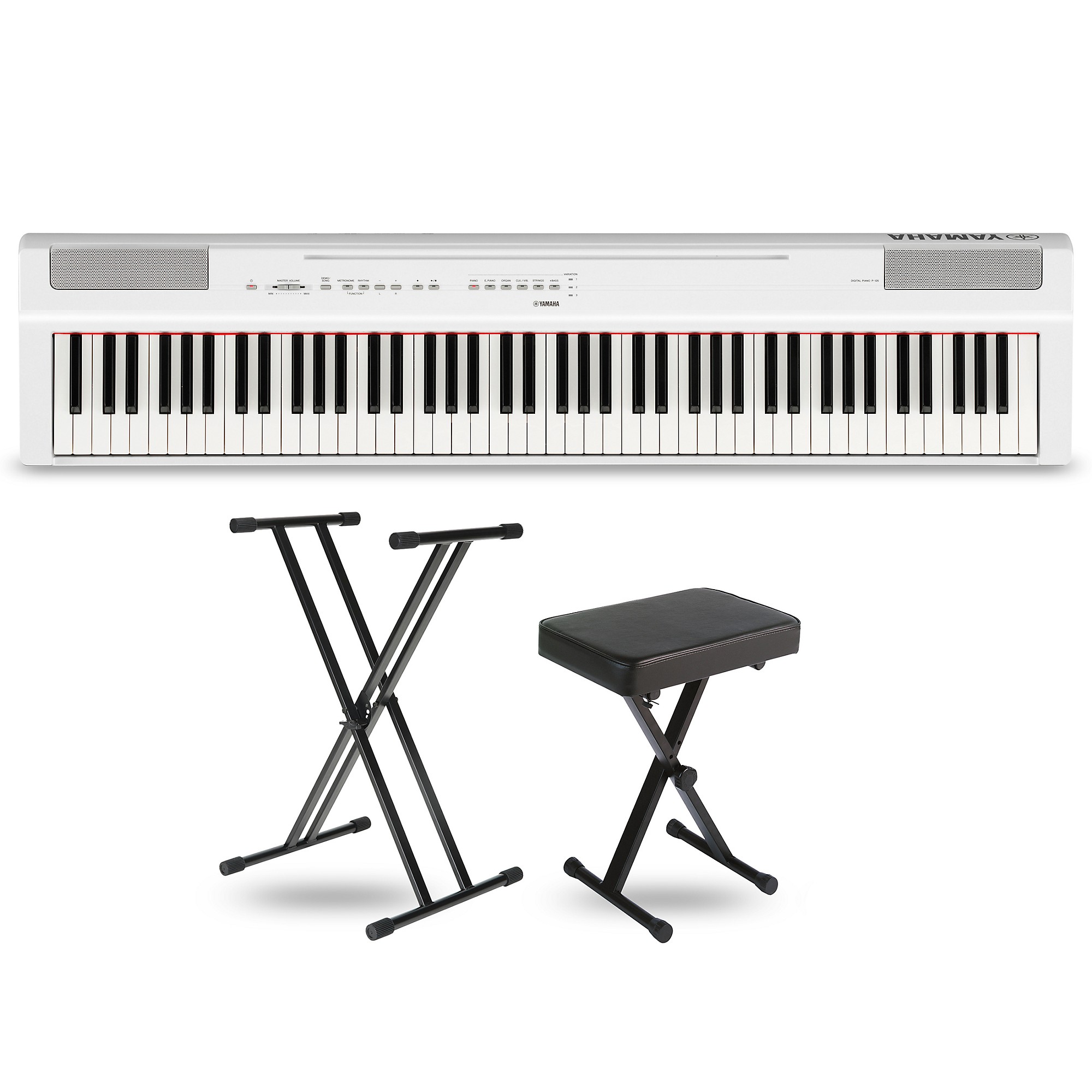 Yamaha P-125a Digital Piano - Black – Strings & Things Music LLC