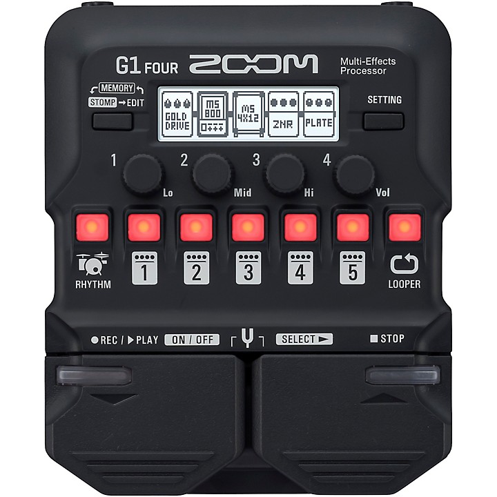 Zoom G1 FOUR Guitar Multi-Effects Processor | Music & Arts