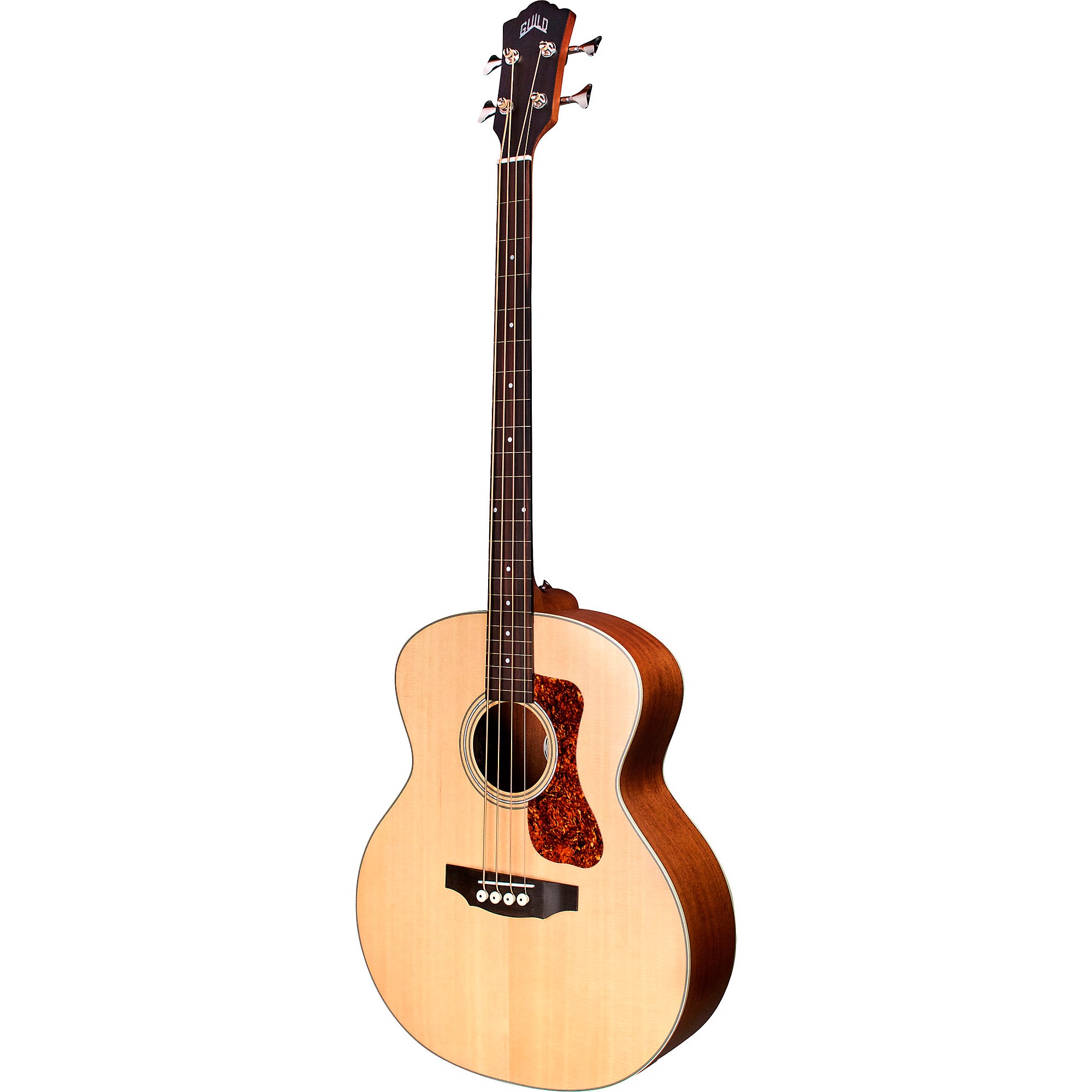 Guild B-240E Fretless Acoustic-Electric Bass Guitar Natural