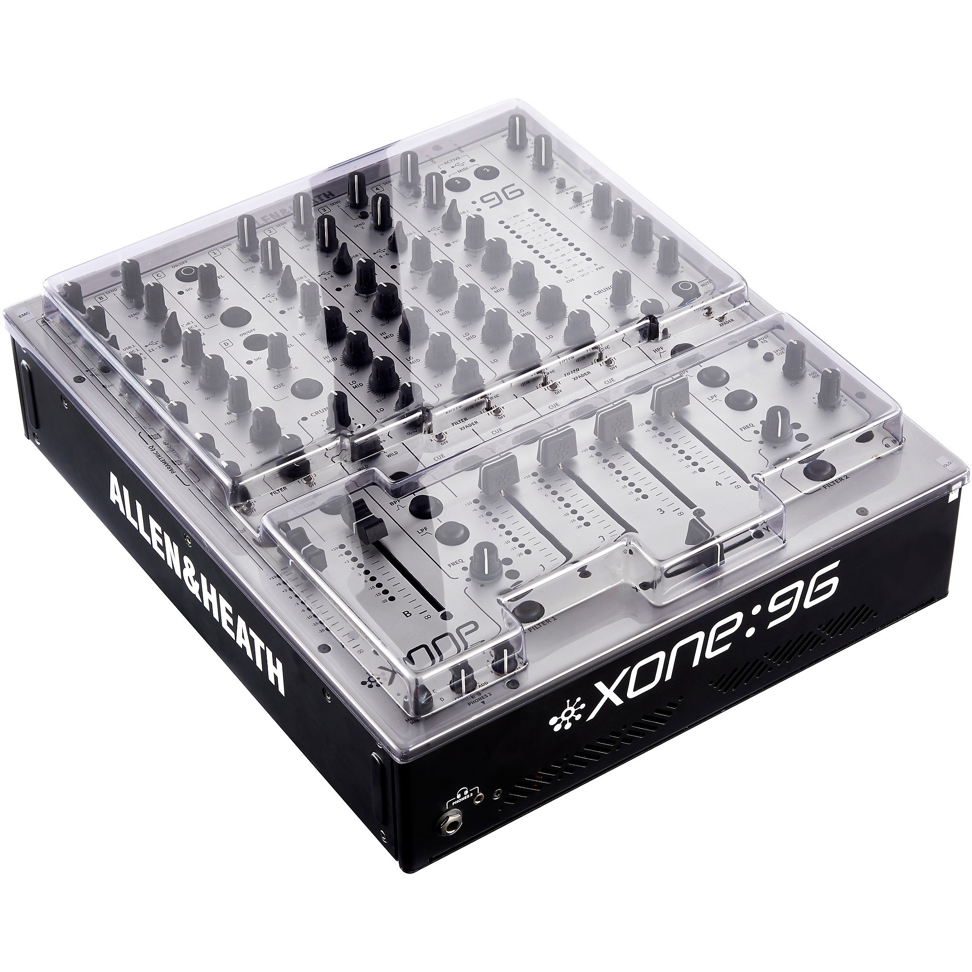 ALLEN&HEATH Xone:96 & デッキセーバー Decksaver Cover for Allen & Heath XONE:96 Mixer | Music & Arts