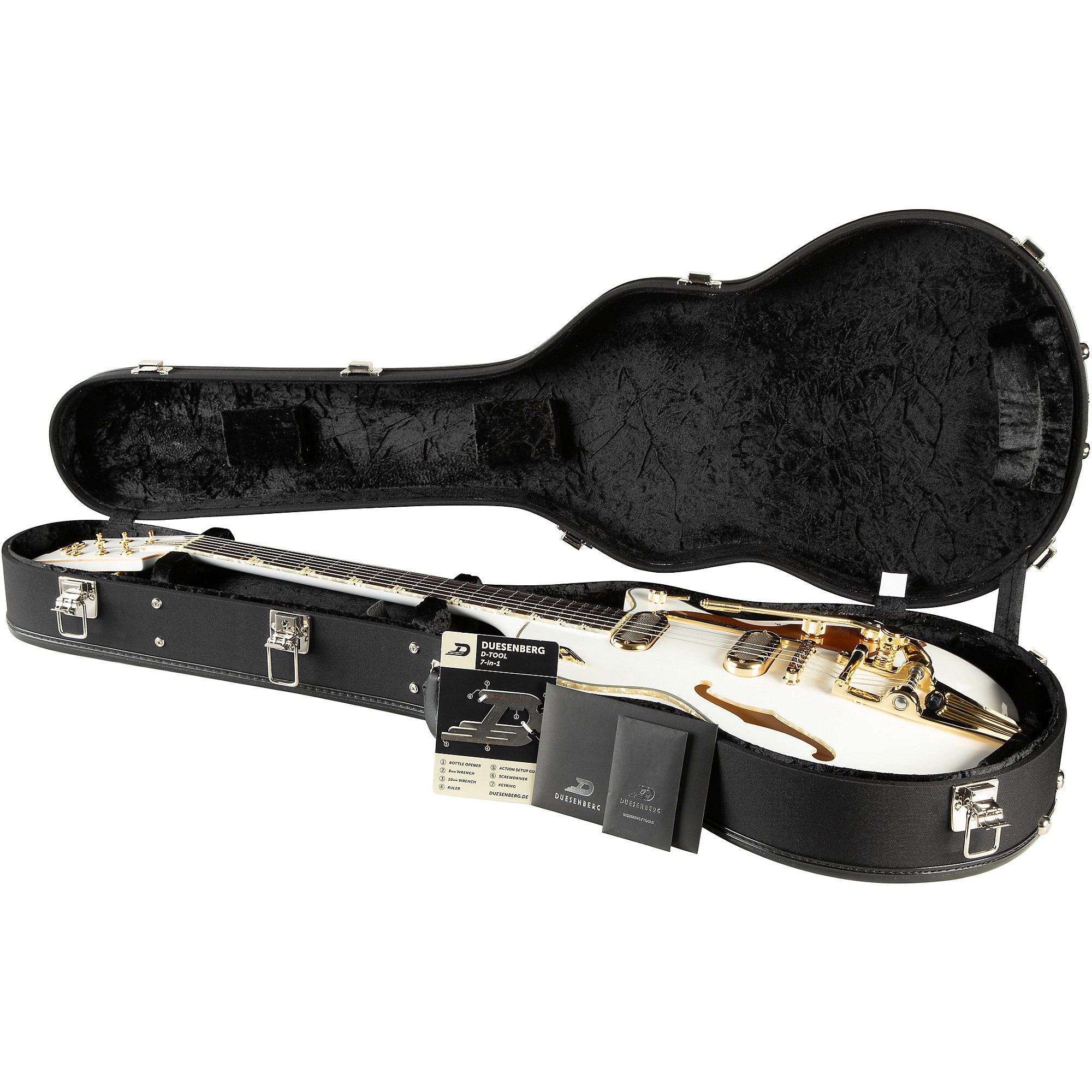 Duesenberg Starplayer TV Phonic Electric Guitar Venetian White