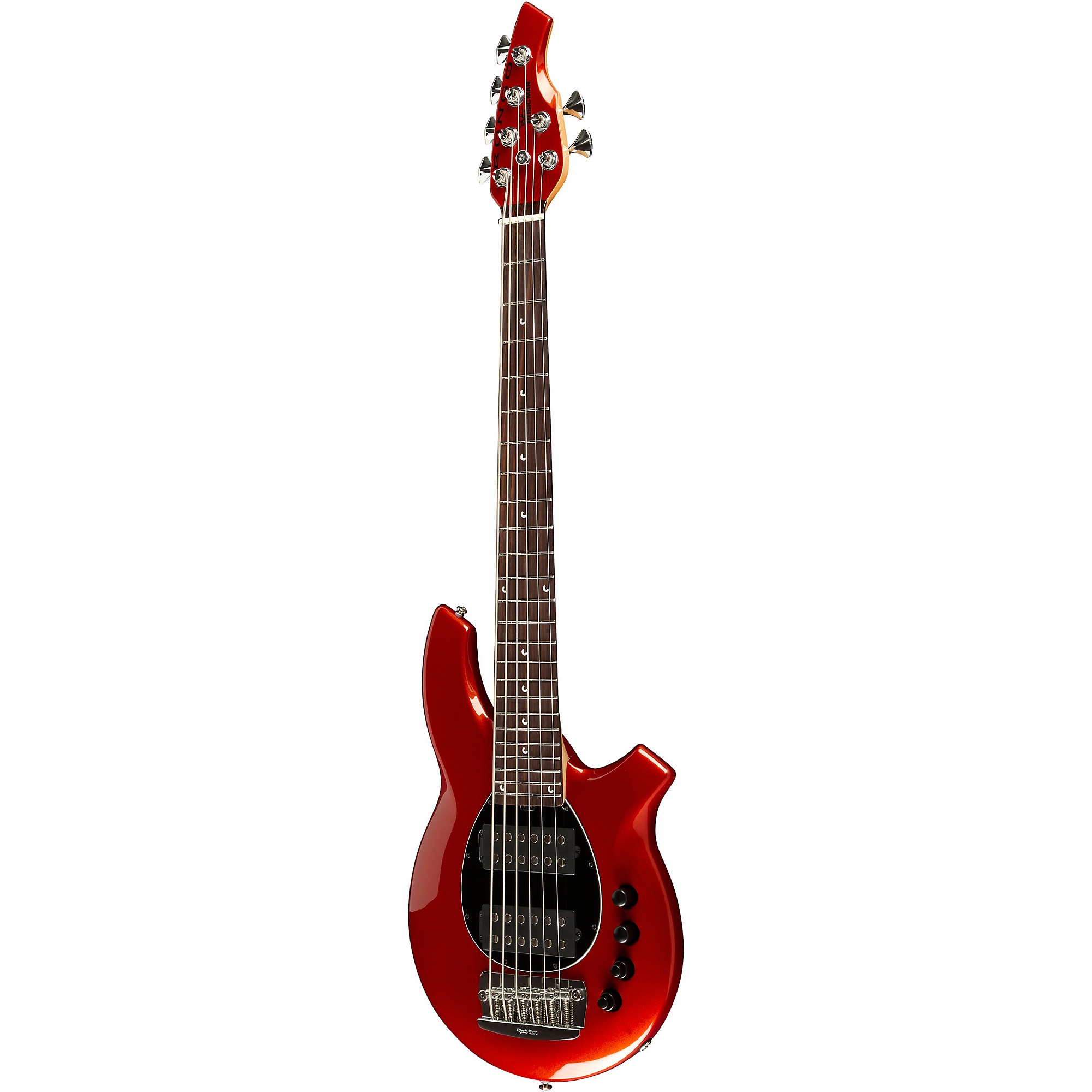 ベース Musicman bongo 6 H candy red Ernie Ball Music Man Bongo 6 HH 6-String Bass Guitar - | Music & Arts