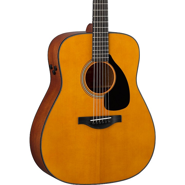 Yamaha Yamaha FGX3 Red Label Dreadnought Acoustic-Electric Guitar