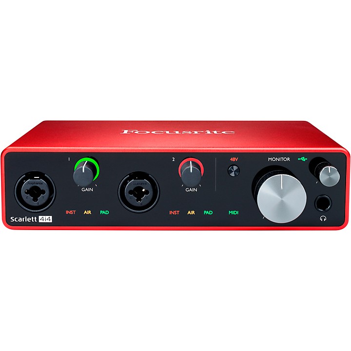 Focusrite Focusrite Scarlett 4i4 USB Audio Interface (Gen 3)