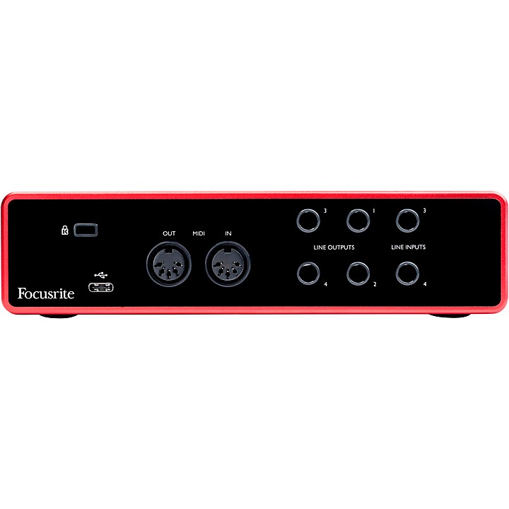 Focusrite Scarlett 4i4 USB Audio Interface (Gen 3) | Music & Arts