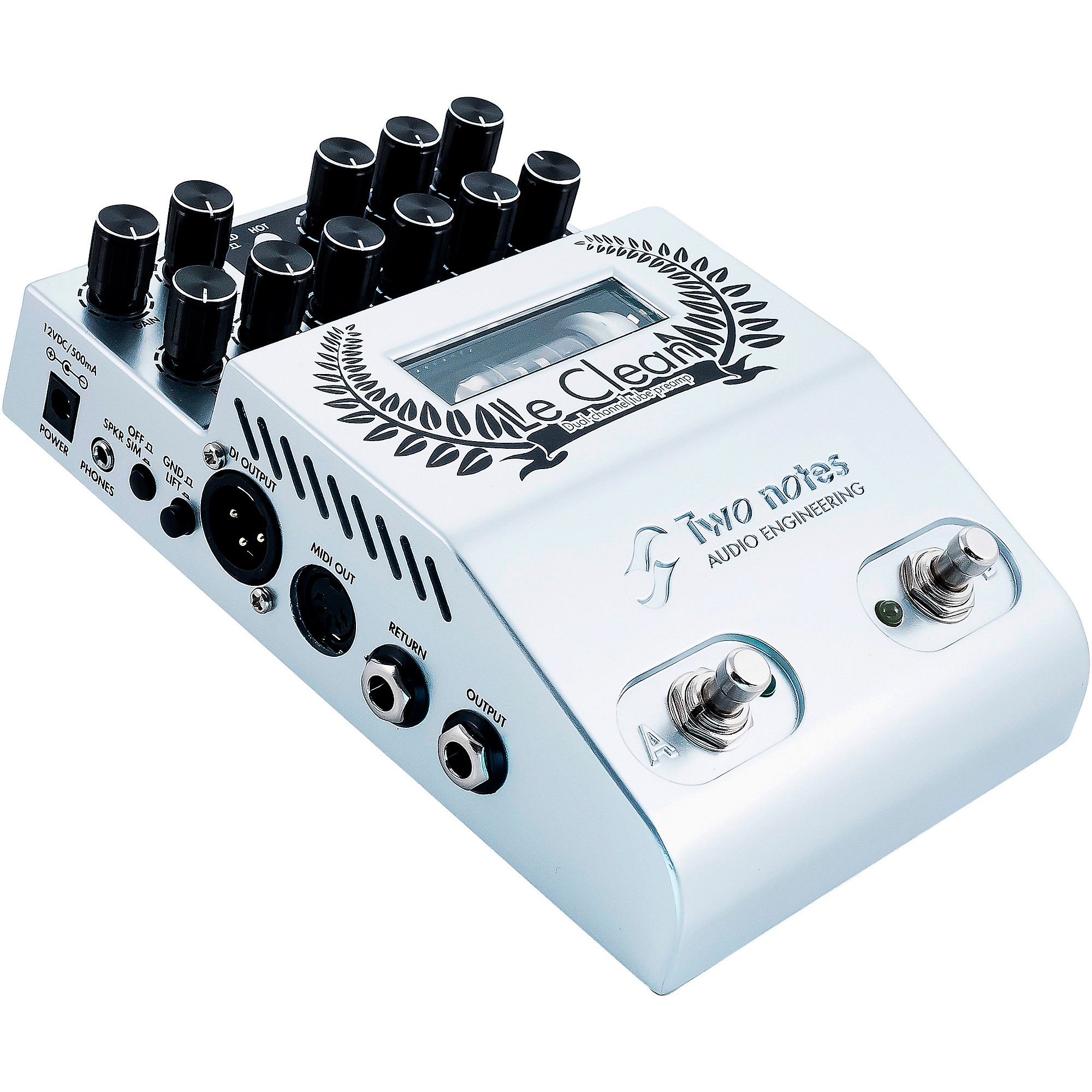 Two Notes Le Clean プリアンプ Two Notes Le Clean 2-channel U.S. Tones Tube Preamp Pedal