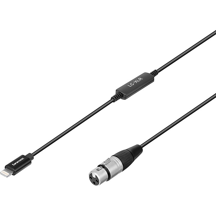 Saramonic LC-XLR XLR to iOS Lightning Interface Cable - 19.5 foot