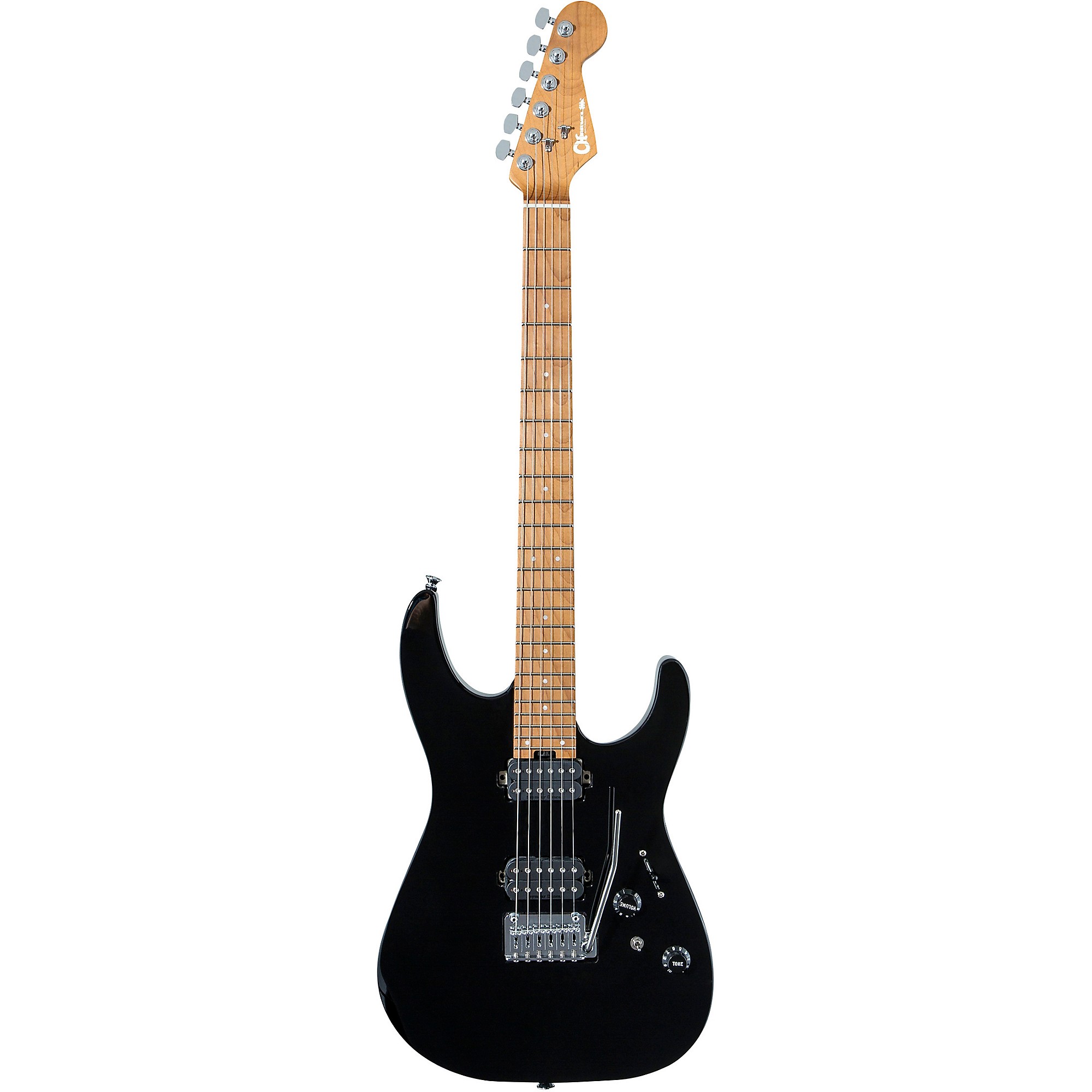 Charvel Pro-Mod DK24 HH 2PT CM グロスブラック Charvel Pro-Mod DK24 HH 2PT CM Electric Guitar | Music & Arts