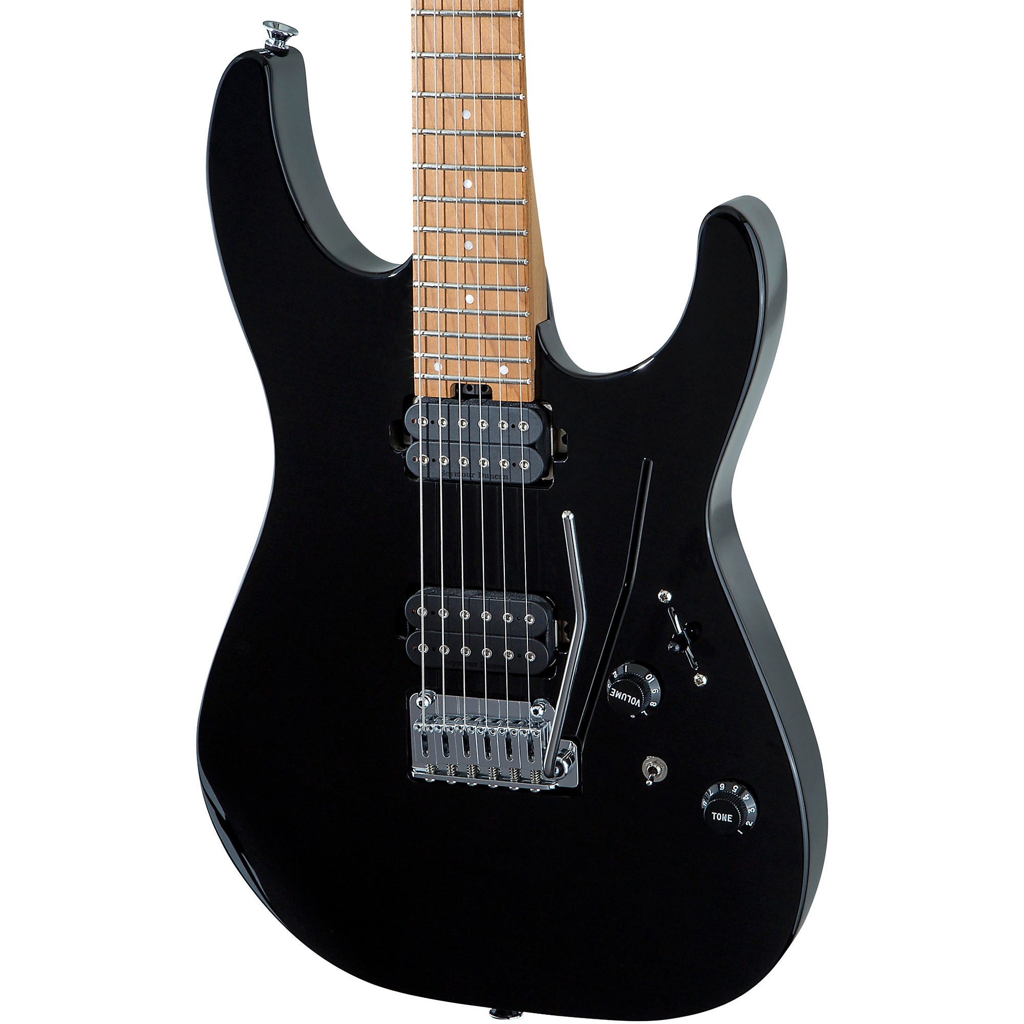 Charvel Pro-Mod DK24 HH 2PT CM グロスブラック Charvel Pro-Mod DK24 HH 2PT CM Electric Guitar | Music & Arts