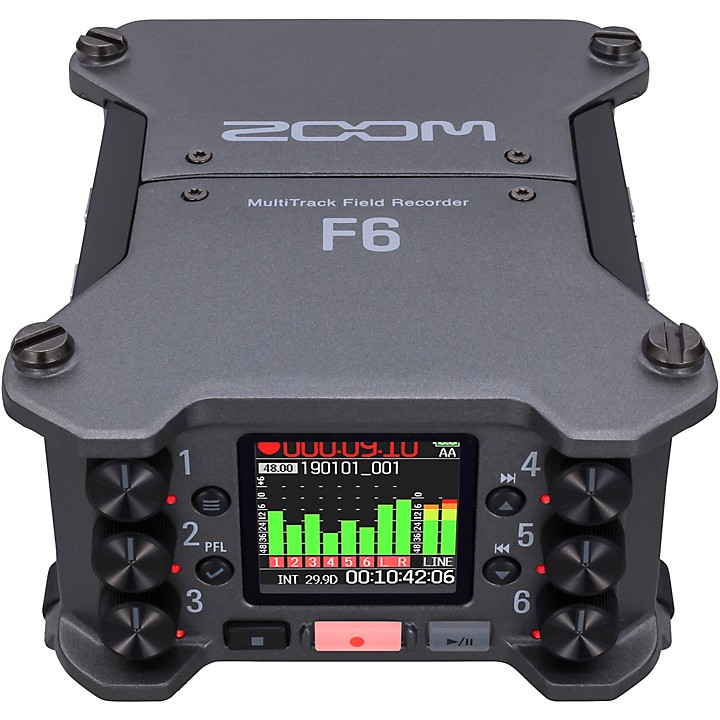 Zoom F6 Multitrack Field Recorder | Music u0026 Arts