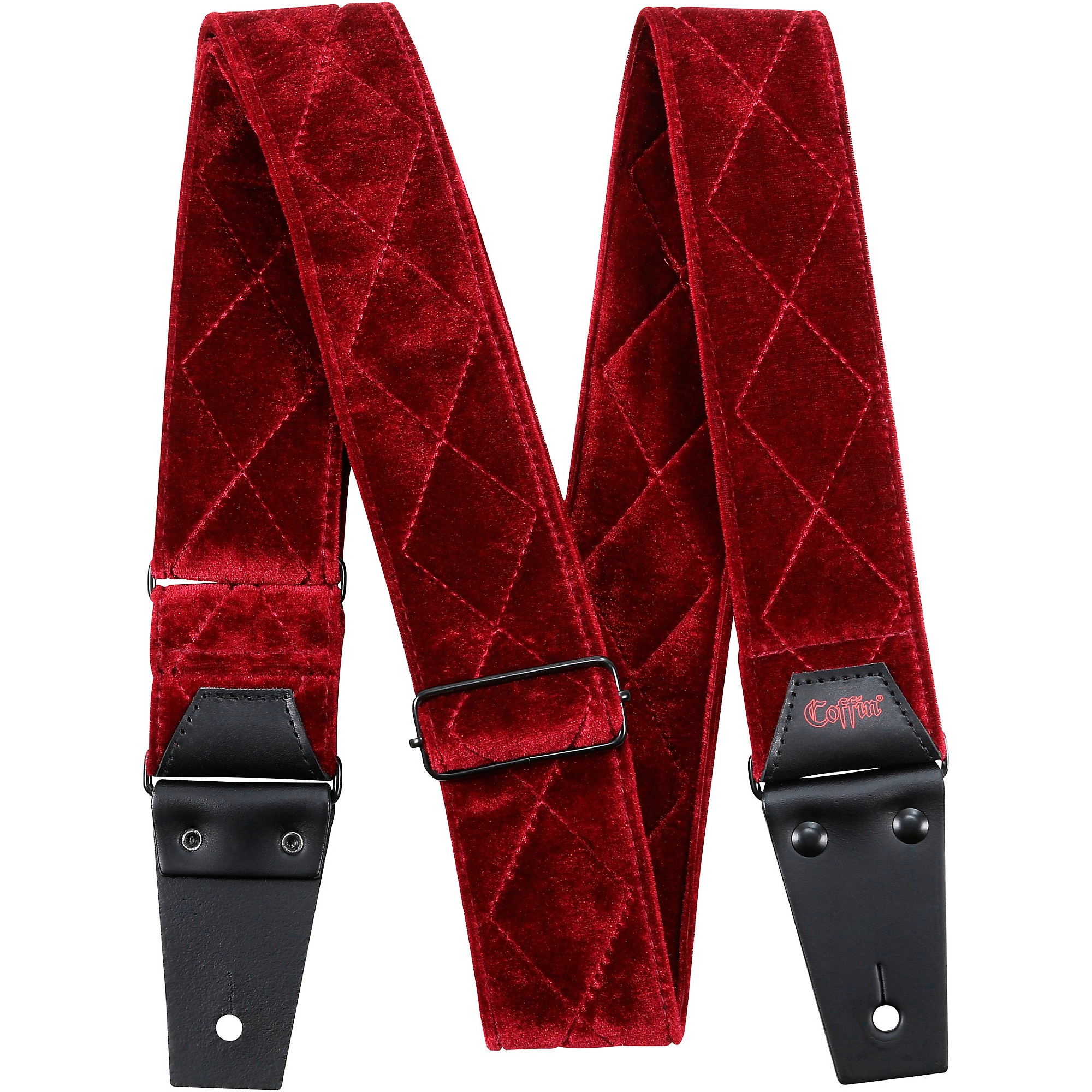 Coffin Case The Count Velvet Guitar Strap | Music & Arts