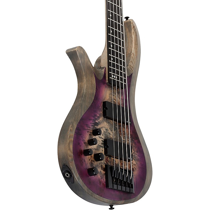 Schecter Guitar Research Riot-5 Left-Handed 5-String Electric Bass 