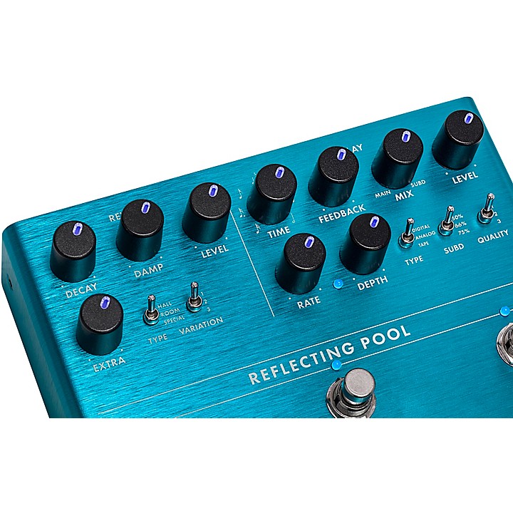 Fender Reflecting Pool Delay & Reverb Effects Pedal | Music & Arts