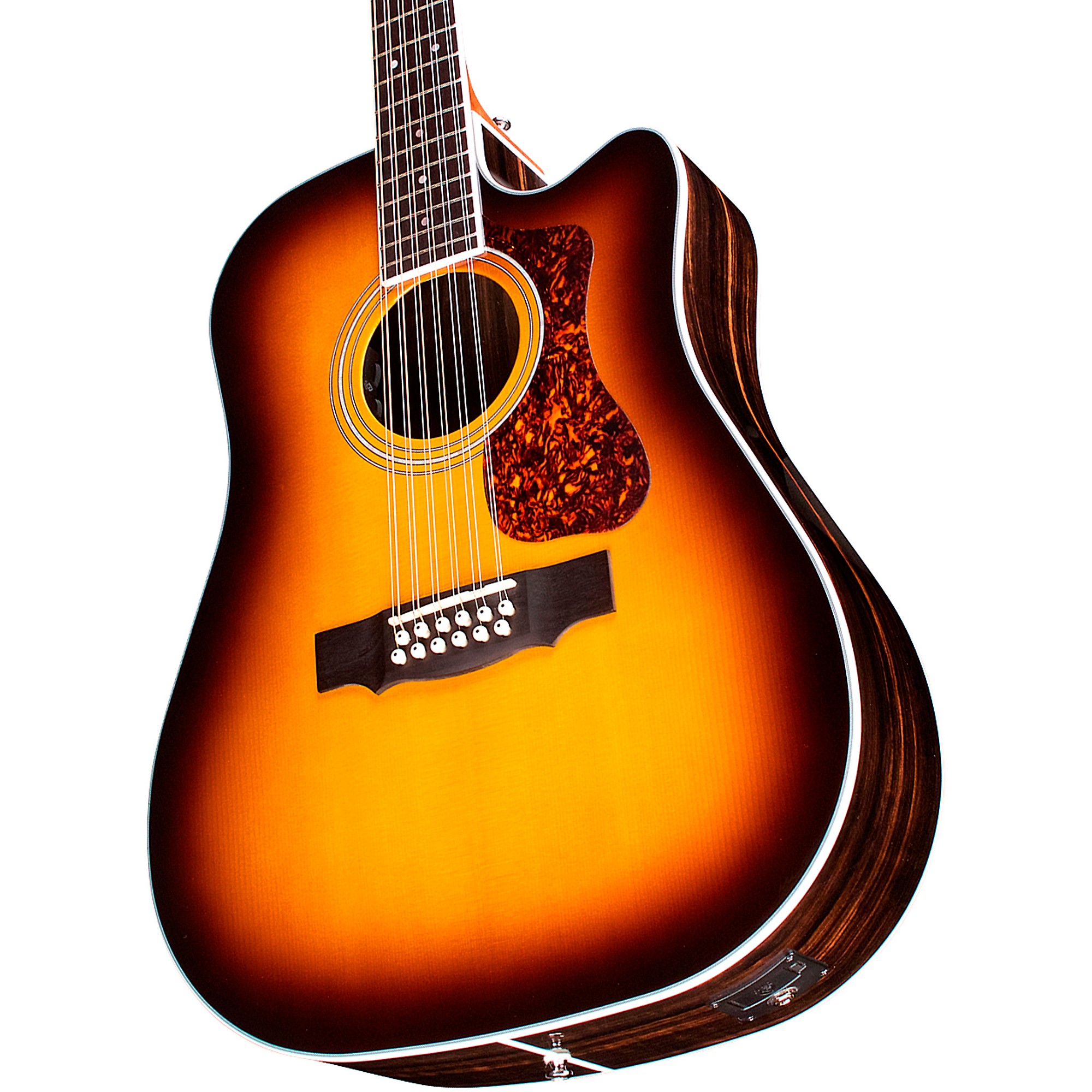 Guild D-2612CE Deluxe 12-String Cutaway Acoustic-Electric Guitar