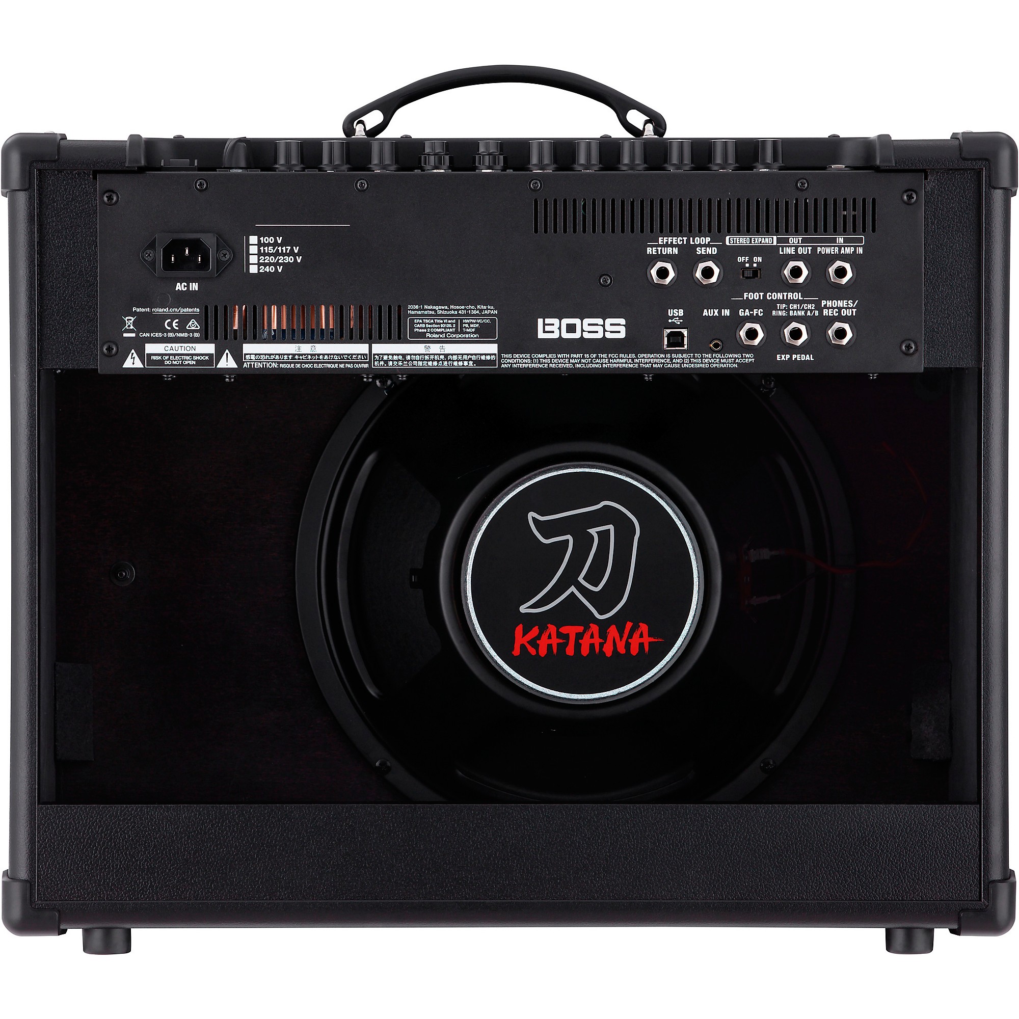 楽器 BOSS katana100mk2 Boss Katana-100 MKii Combo Amplifier with Effects | Electric