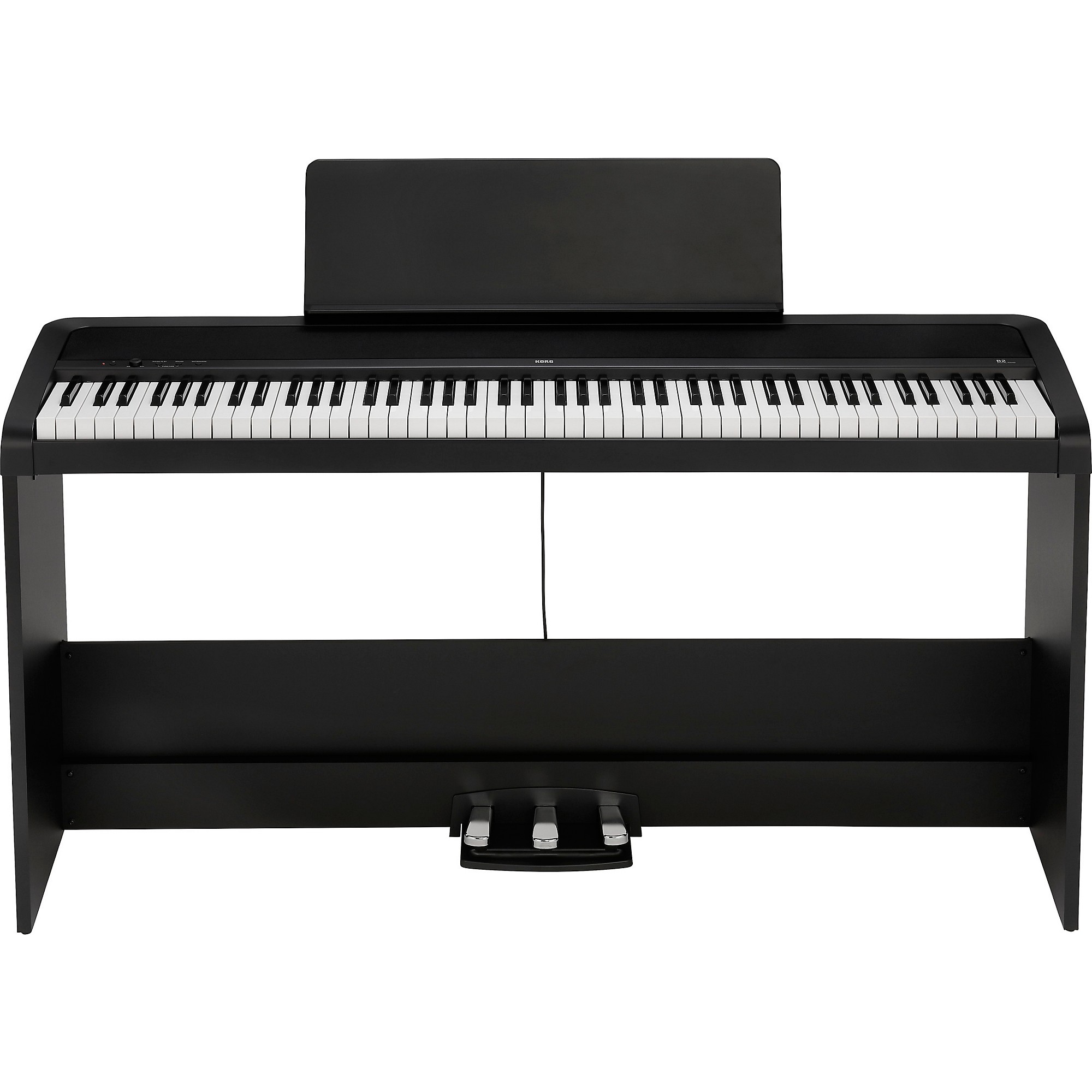 KORG B2N DIGITAL PIANO 88鍵盤 スタンド ペダル 譜面台 Amazon | ​​KORG コルグ 電子ピアノ B2N 88鍵 ライトタッチ鍵盤