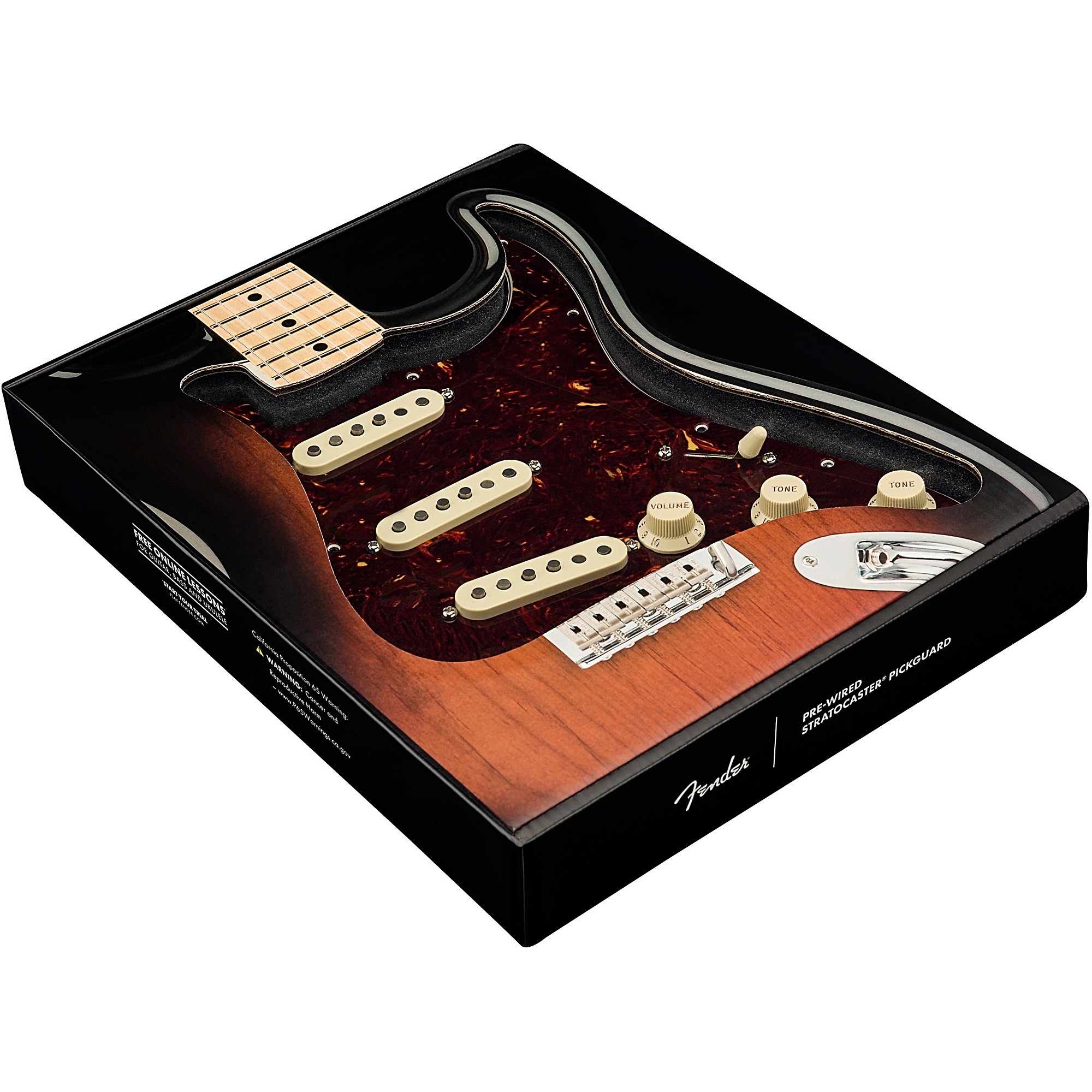 Fender Stratocaster SSS Tex-Mex Prewired Pickguard | Music & Arts