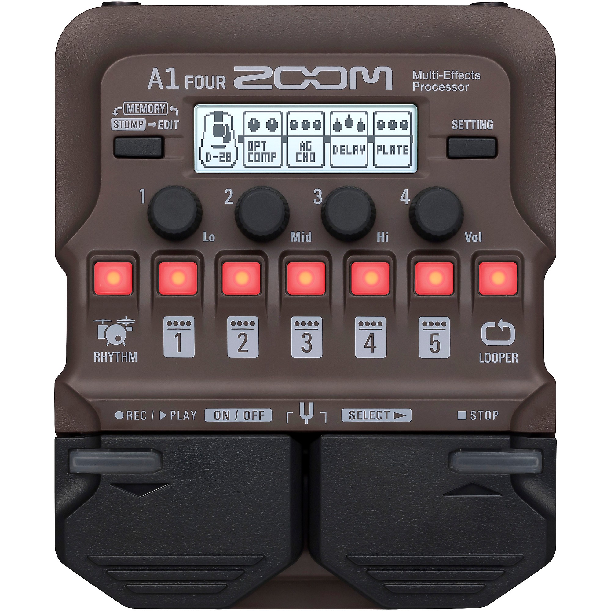 Zoom A1 Four Acoustic Multi-Effects Processor | Music & Arts
