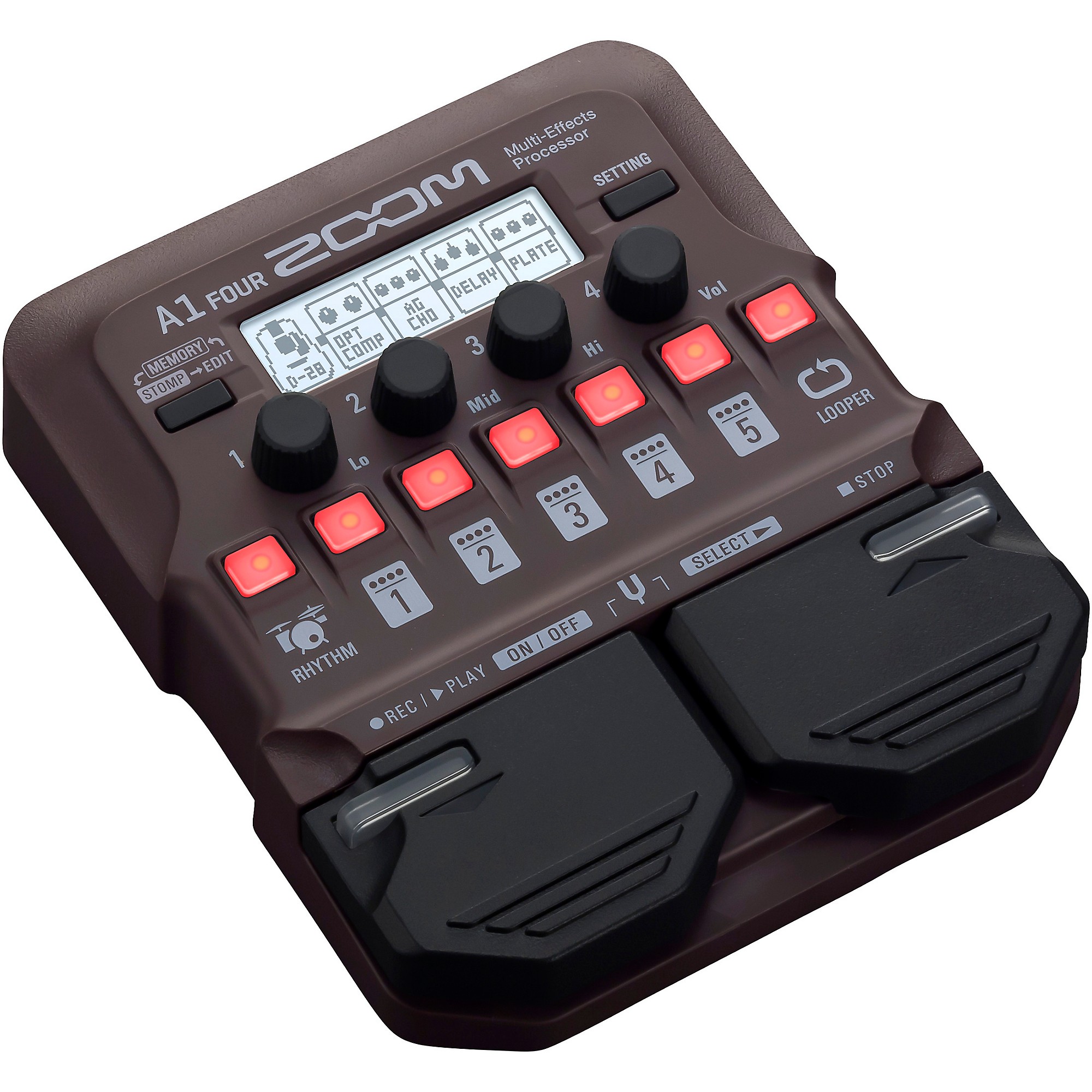 Zoom A1 Four Acoustic Multi-Effects Processor | Music & Arts