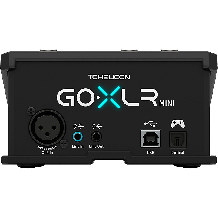 TC-Helicon Go outlet XLR Mini Digital Bradcast Mixer