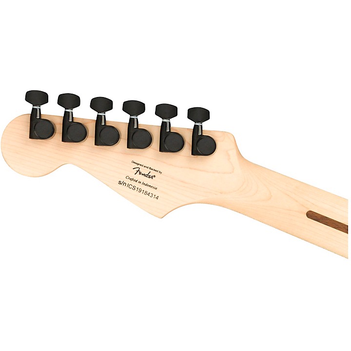 Fender SQ Guitare Electrique – MM Stratocaster Hard Tail – Noir