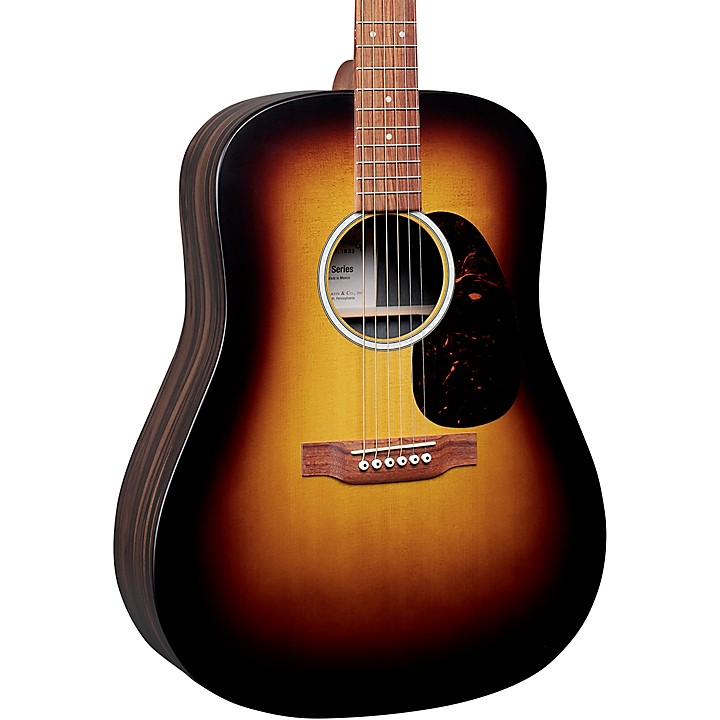 Martin sunburst store acoustic guitar