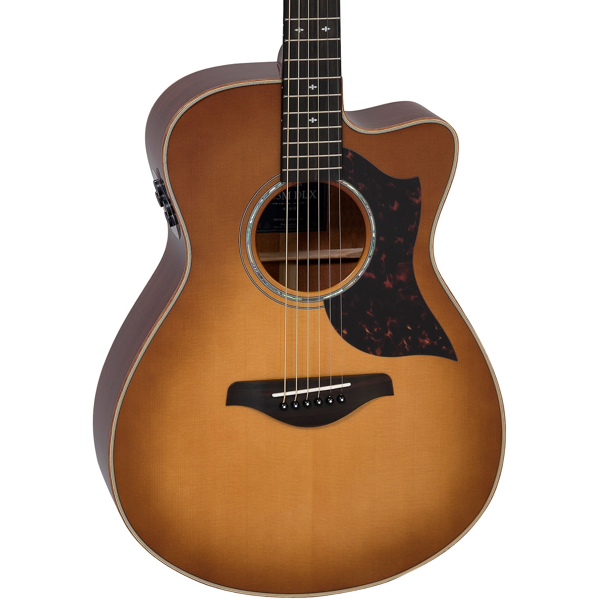 Yamaha AC3M DLX A Series Concert Acoustic-Electric Guitar | Music 