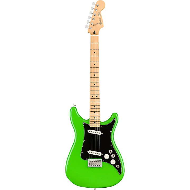 Fender Player Lead II Maple Fingerboard Electric Guitar Neon Green 