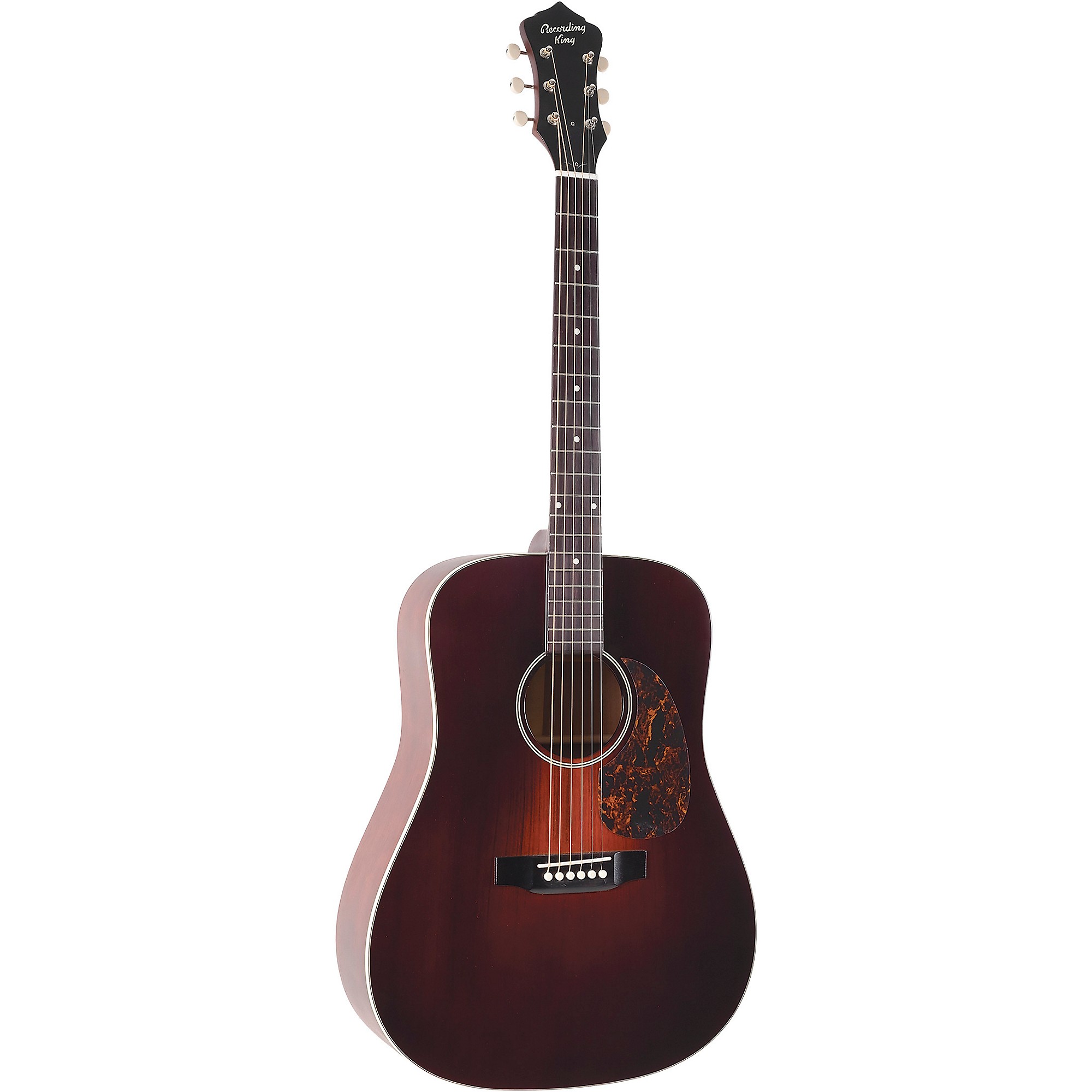 Recording King RDS-11-FE3-TBR Series 11 Dreadnought Acoustic