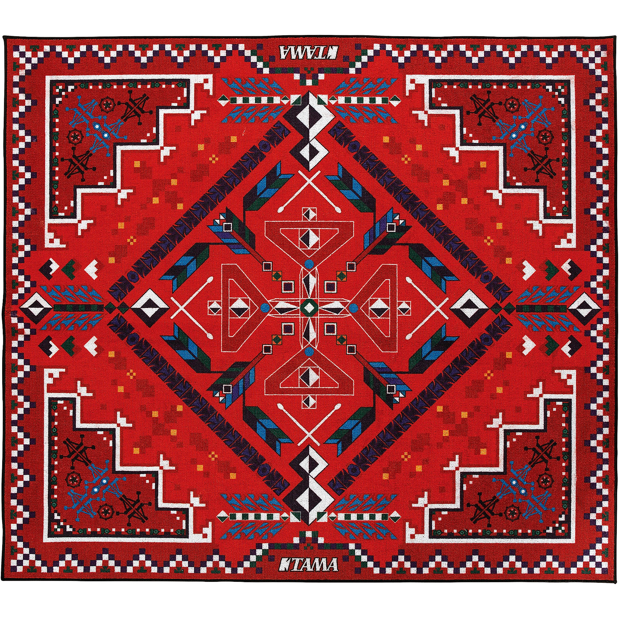 Tama Drum Rug - Paisley Pattern