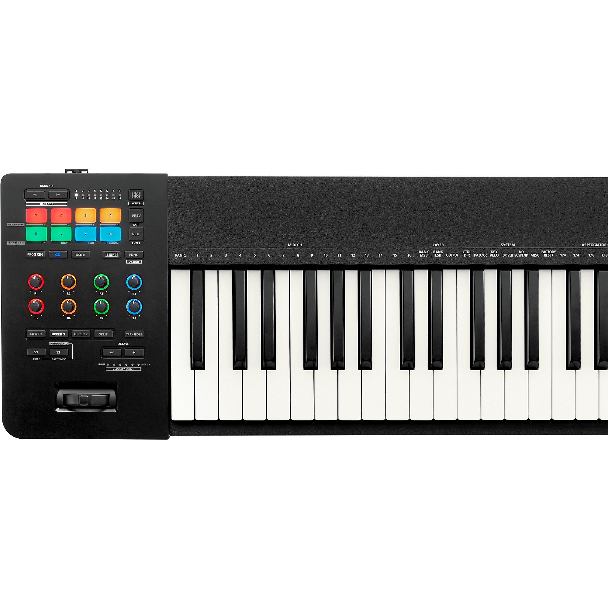 DTM・DAW Roland A-88 MIDI Keyboard Roland A-88 MKII USB MIDI Controller Keyboard, 88-Key | zZounds