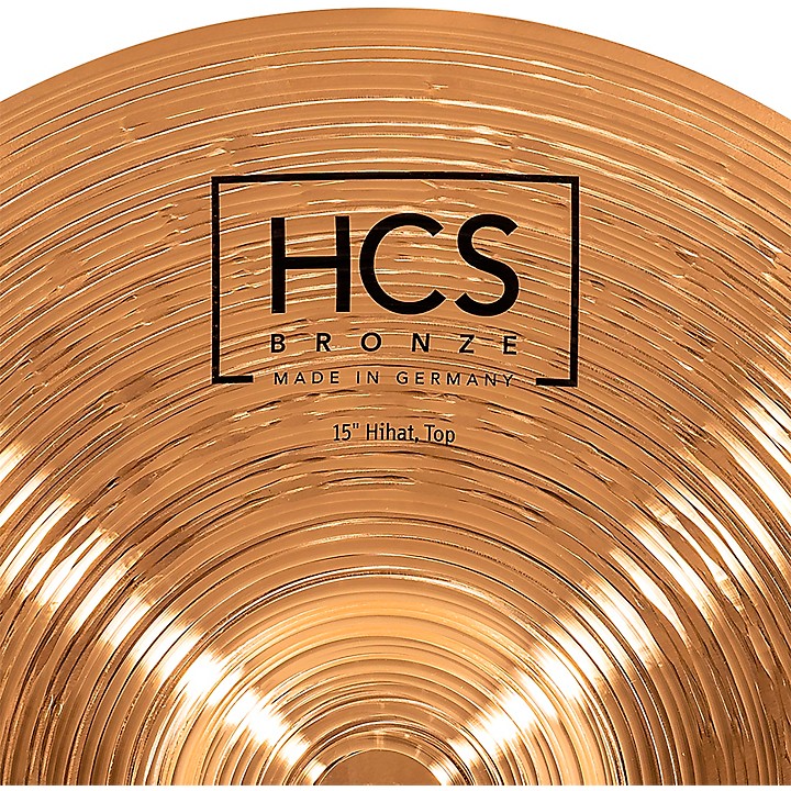 MEINL HCS Bronze Hi-Hat Cymbals | Music & Arts