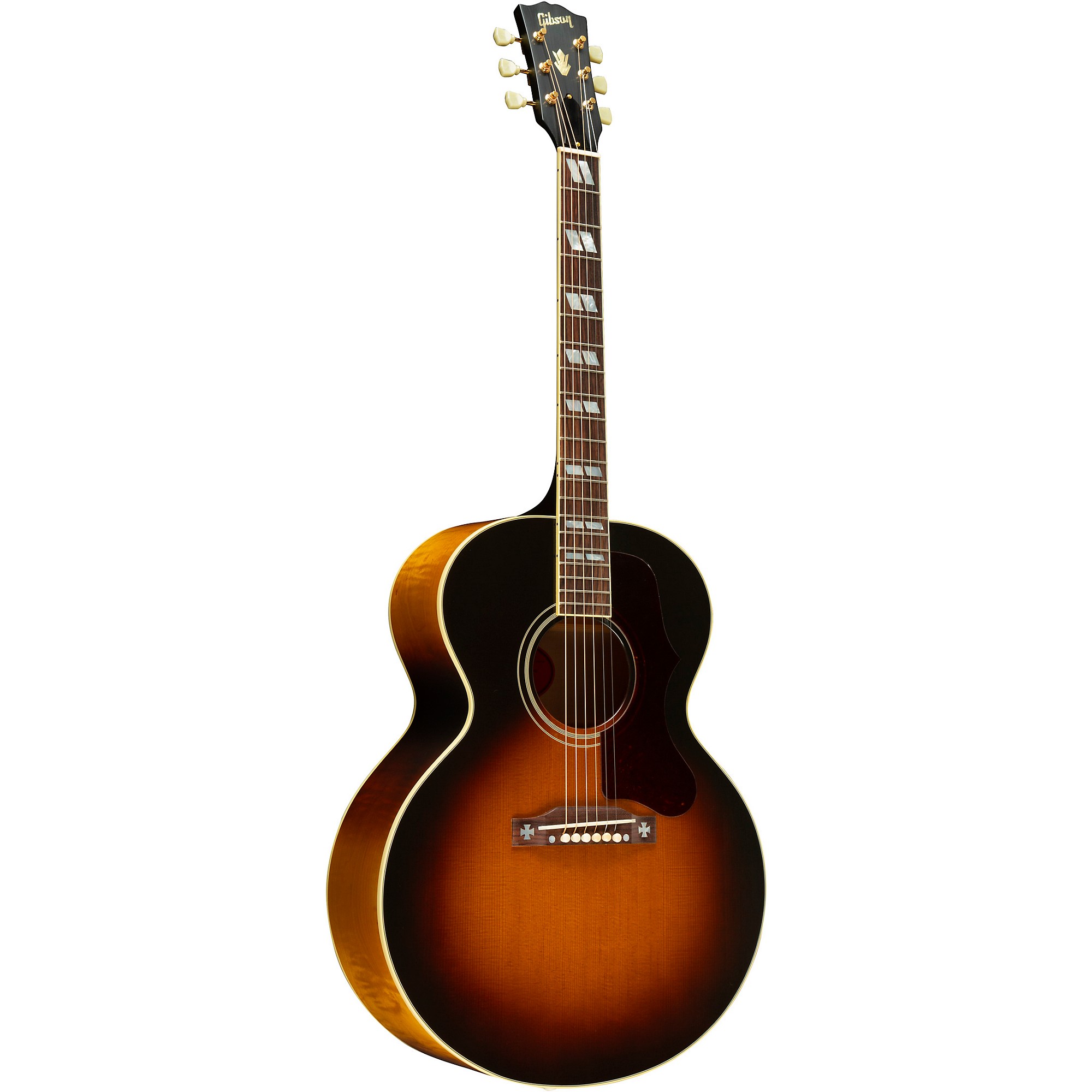 Gibson Custom 1952 J-185 Acoustic Guitar Vintage Sunburst | Music